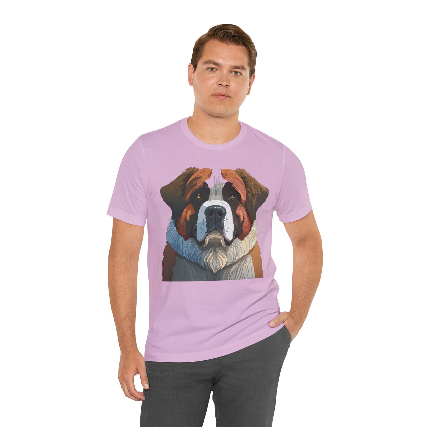 Unisex Animal Shirt Art Design Tee With Wild Animals Print Casual Comfort Wear Everyday Style