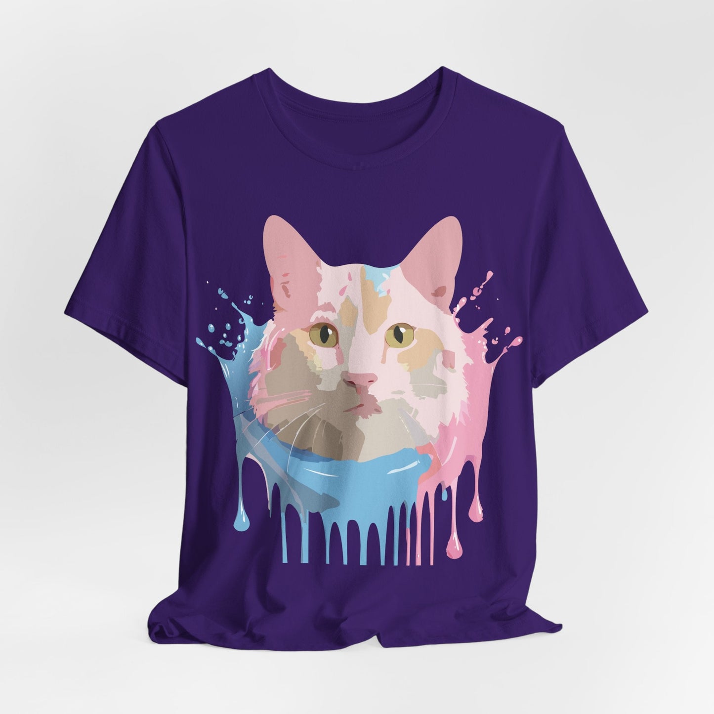 Cat Graphic Tee Unisex Shirt With Vintage Artwork From Adelpha