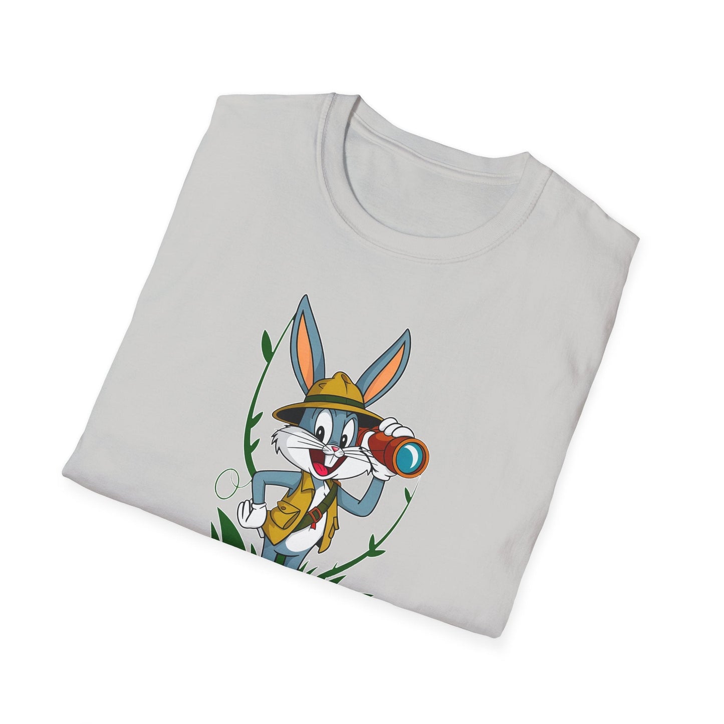 Bugs Bunny T Shirt Unisex Softstyle Gildan 64000 Cartoon Animation Graphic Tee Design