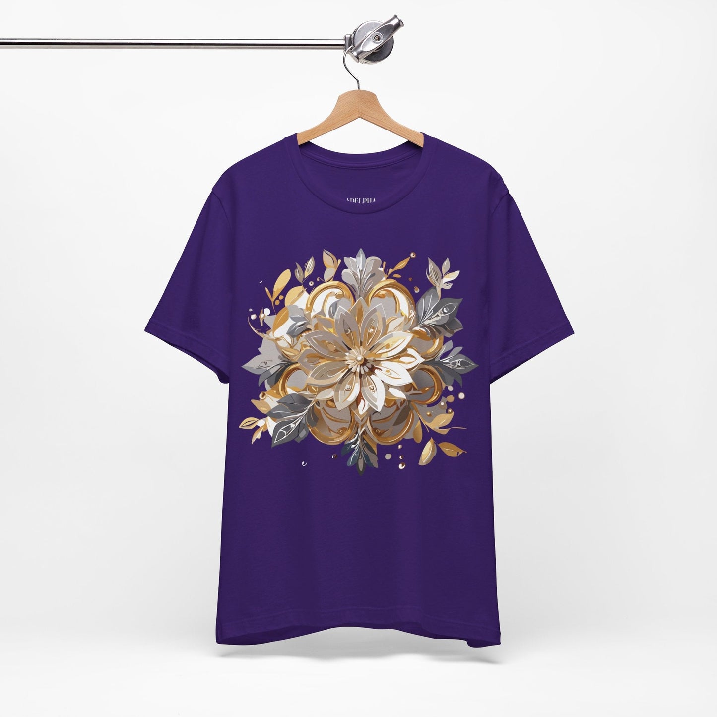 Adelpha Vintage Inspired Graphic Tee Unisex Jersey Short Sleeve Art Shirt Premium Comfort