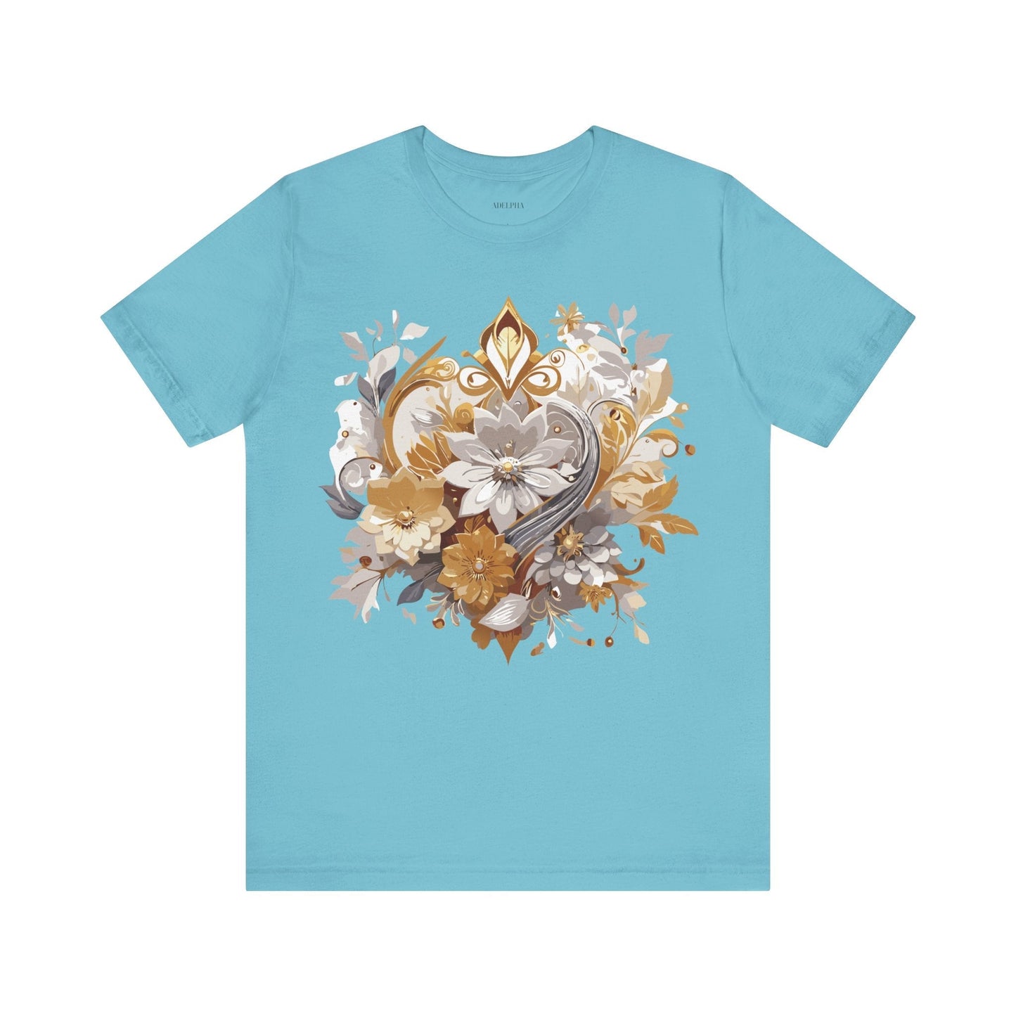 Adelpha Vintage Inspired Unisex Graphic Tee Short Sleeve Jersey Art Design Premium Casual Wear