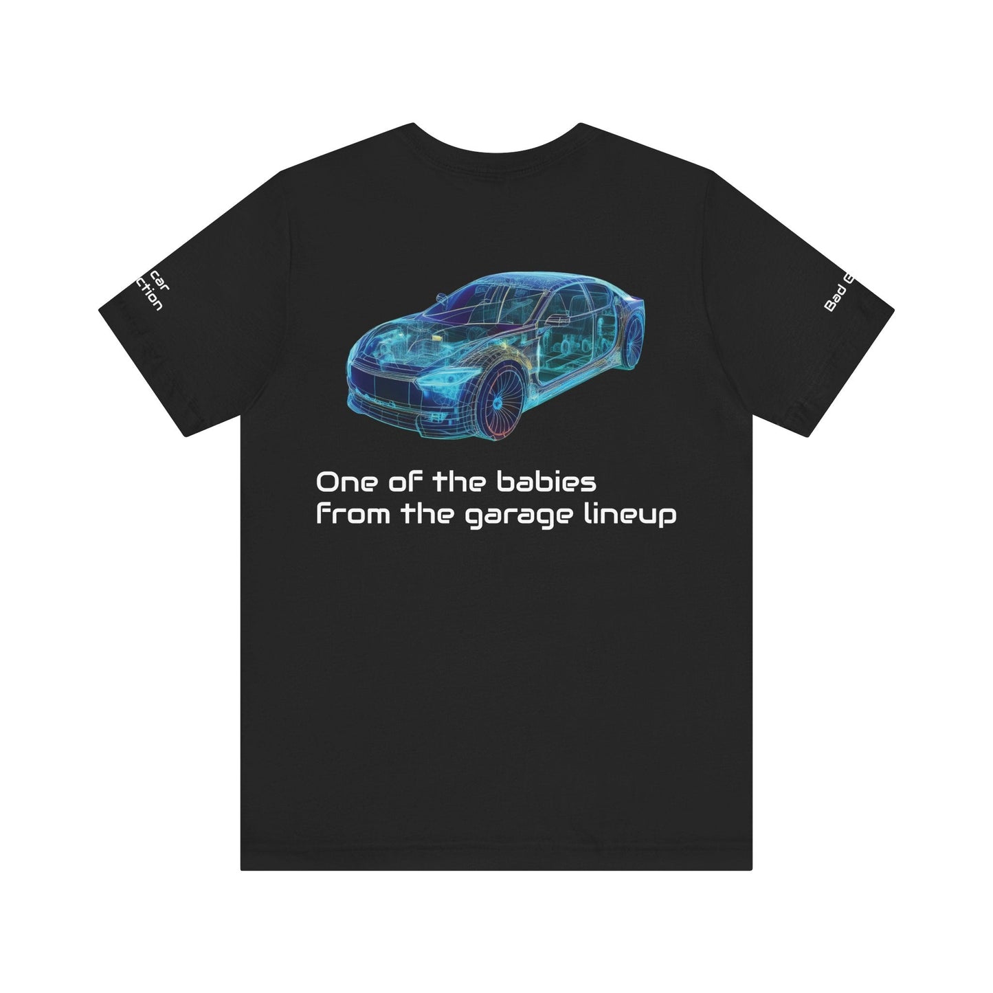 Car Graphic Tee Shirt For Auto Lovers 100 Percent Cotton Made In USA Eco Friendly Ink