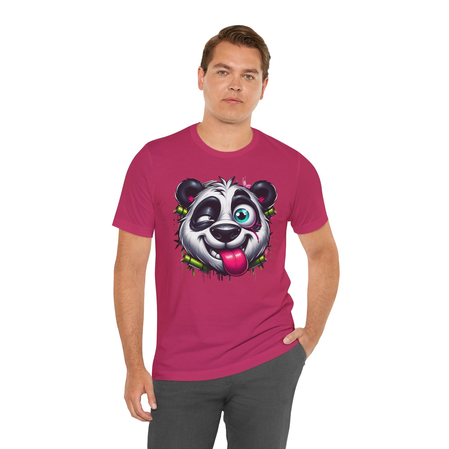 DiDi Panda Shirt, Funny Animal T-Shirt, Cartoon Top, Funny Panda Tee Shirt, Animal Tees, Art Design T-Shirt, Graphic Tee