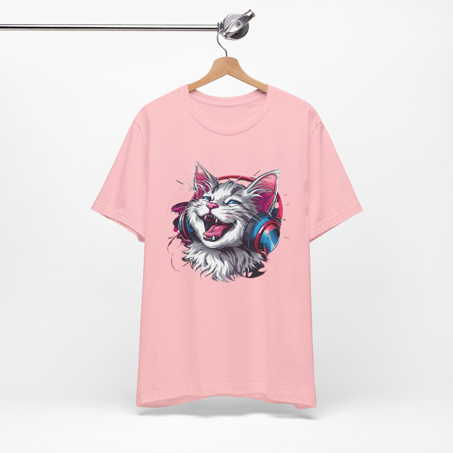 Gina Cartoon Cat Tee Shirt, Funny Cat T-Shirt, Pet Shirt, Animal Tees, Funny Animal T-Shirt, Graphic Tee