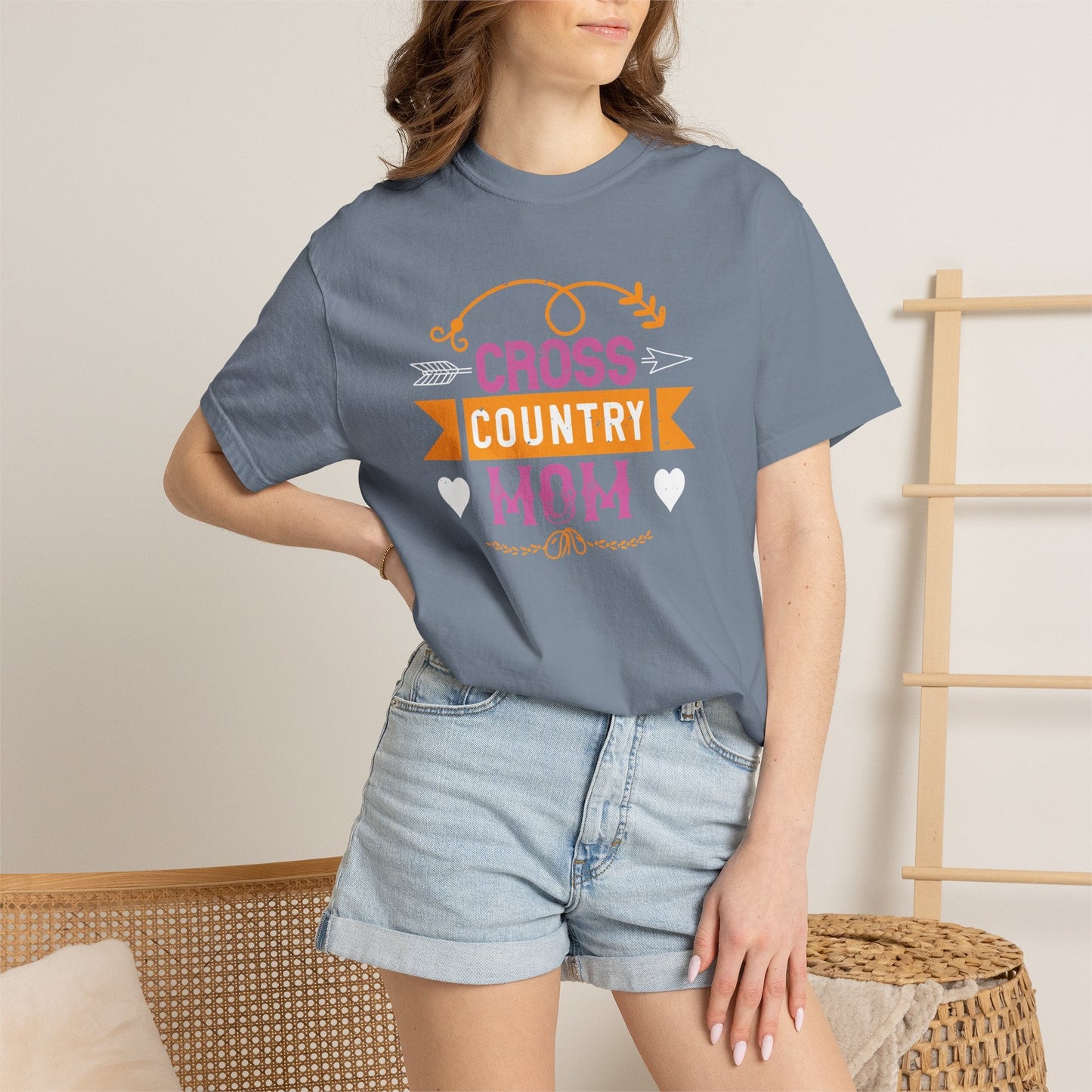 Mom T-shirt Mother Day Mama Tee Unisex Comfort Colors Garment-Dyed Cotton h68