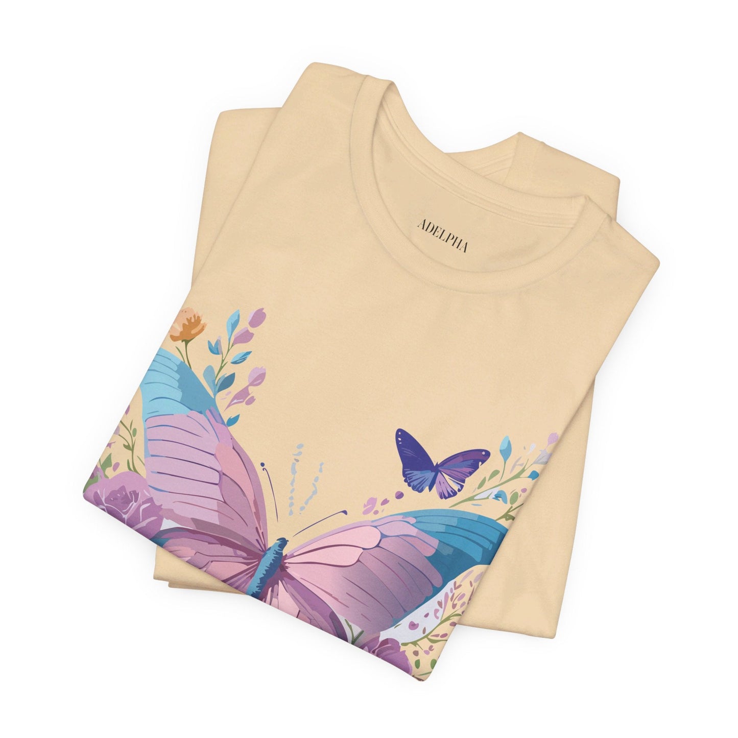 Butterfly Graphic Tee Unisex Jersey Short Sleeve Adelpha Artwork