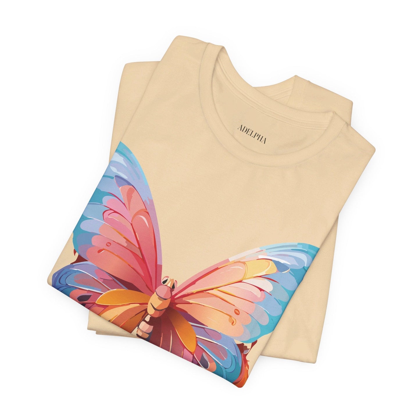 Butterfly Graphic Tee By Adelpha Unisex Short Sleeve Jersey Shirt