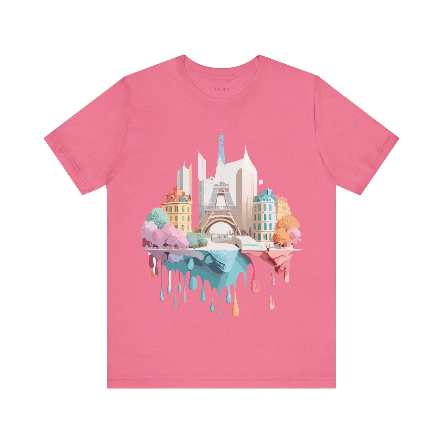 Adelpha Paris Graphic Tee Unisex Jersey Short Sleeve Vintage Inspired Artwork Collection