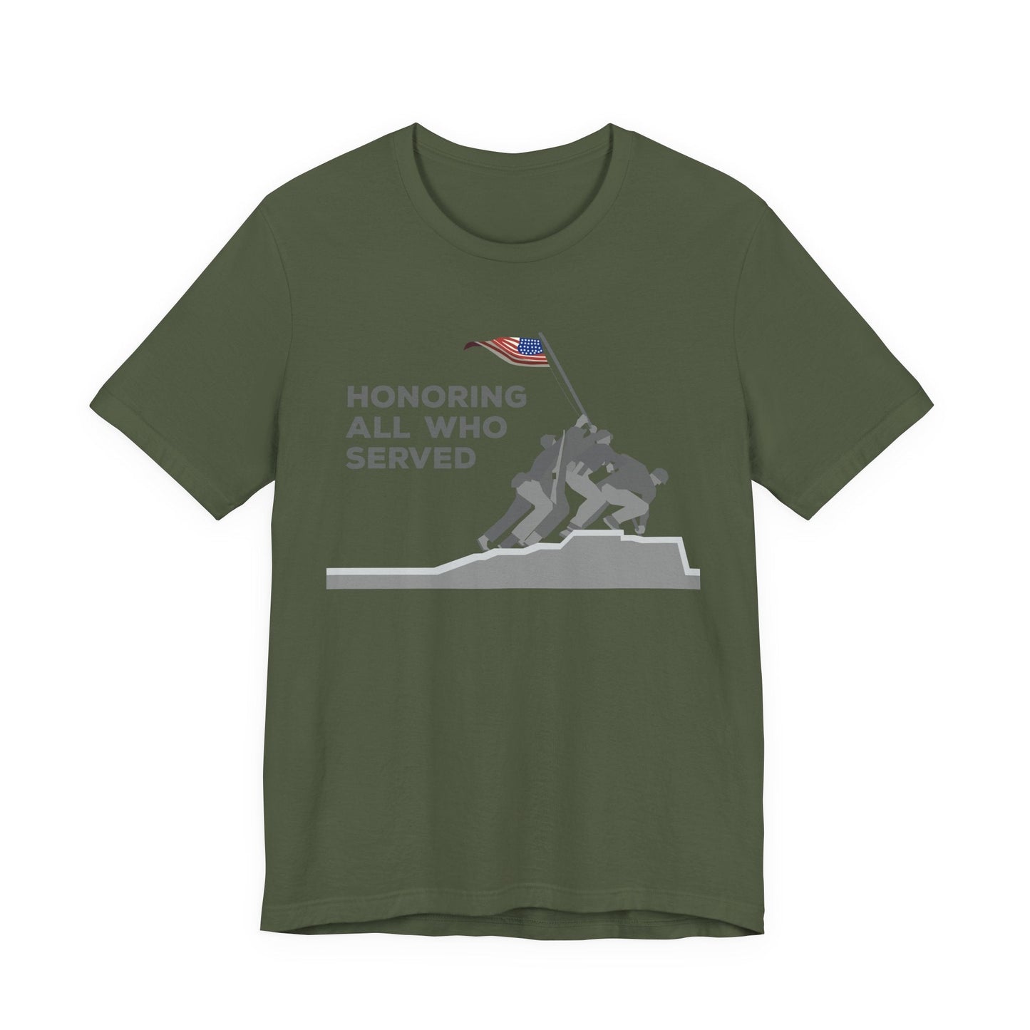 Army Veteran Patriotic Graphic Design Unisex Cotton T-Shirt v52