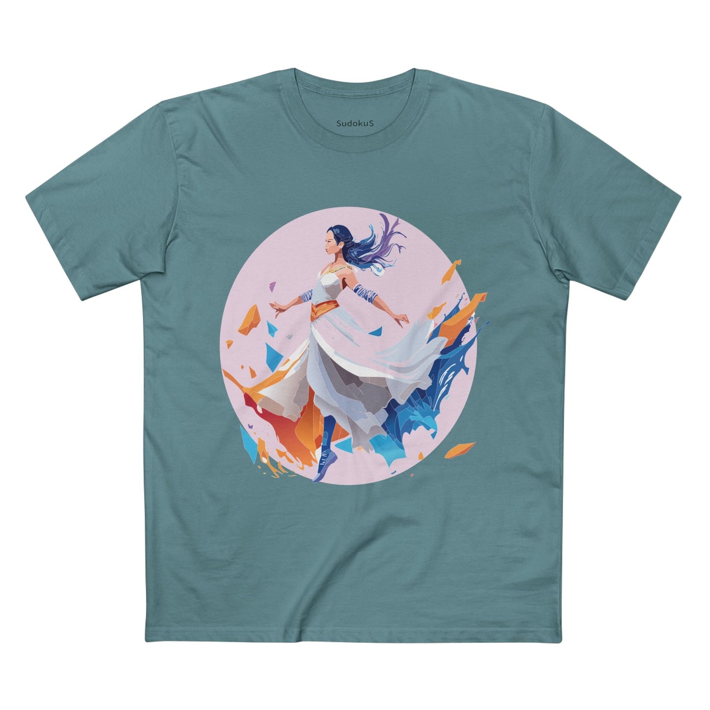 Dancer Graphic Unisex 100 Cotton Staple Tee 20
