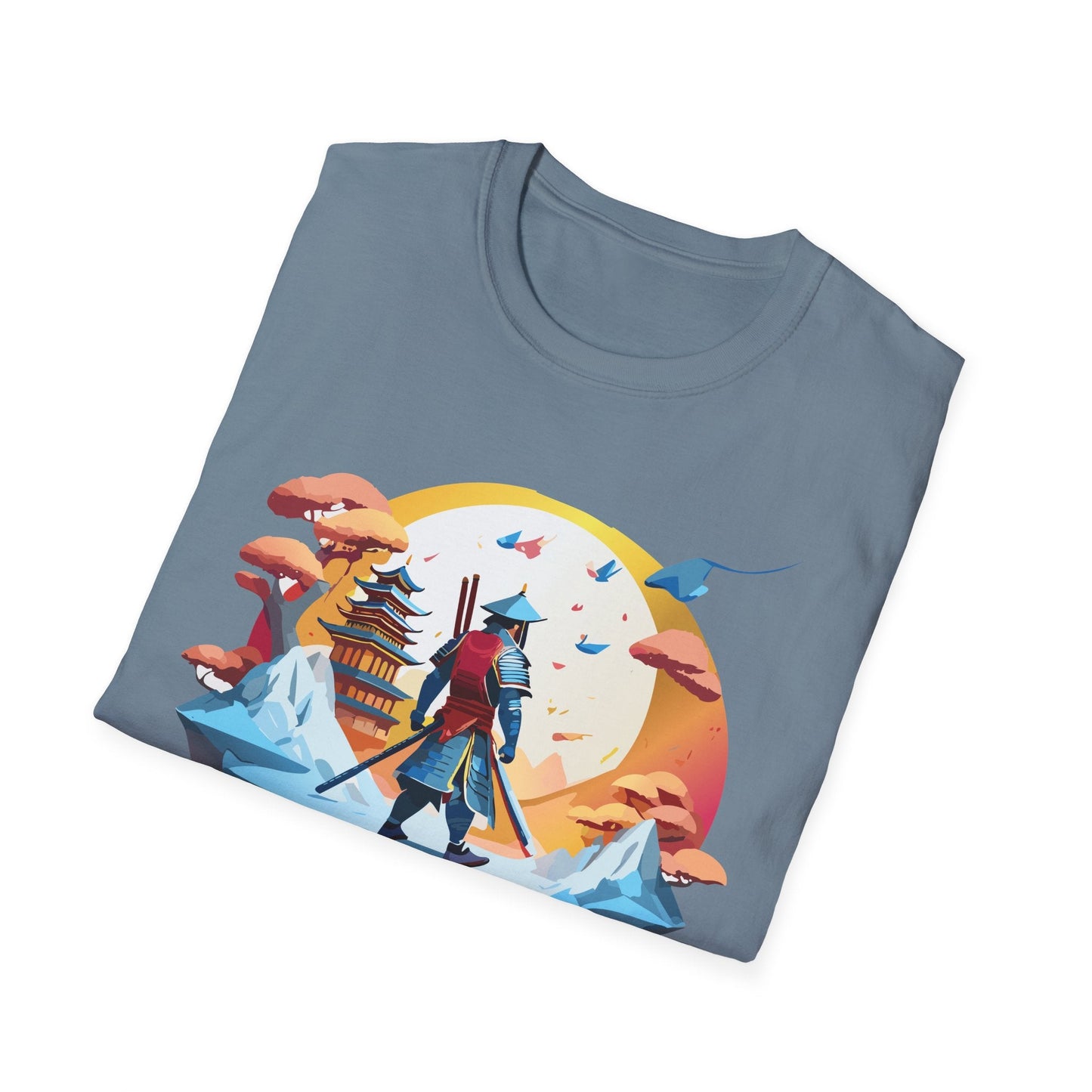 Samurai Shirt Unisex T Shirt Softstyle 64000 Gildan Tee For Everyday Comfort Durable Breathable