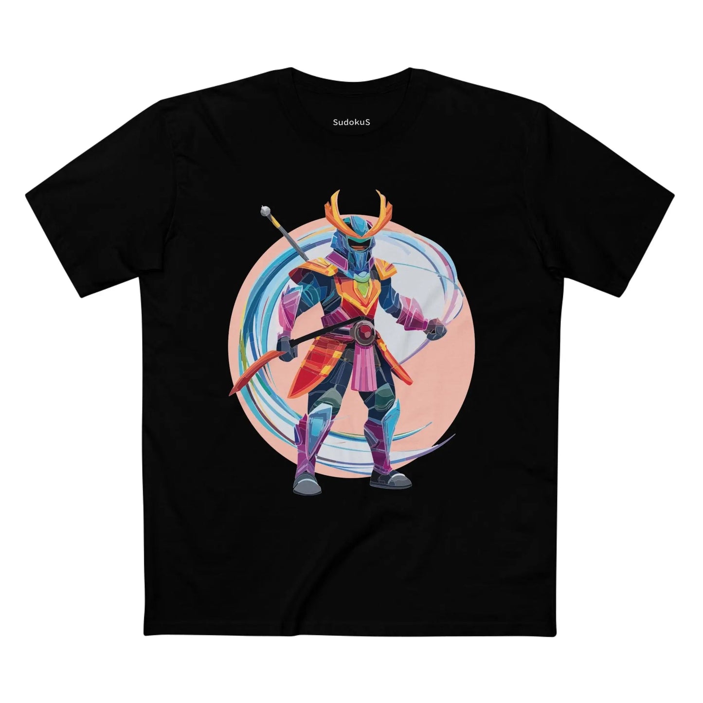 Samurai Graphic Unisex 100 Cotton Staple Tee 21