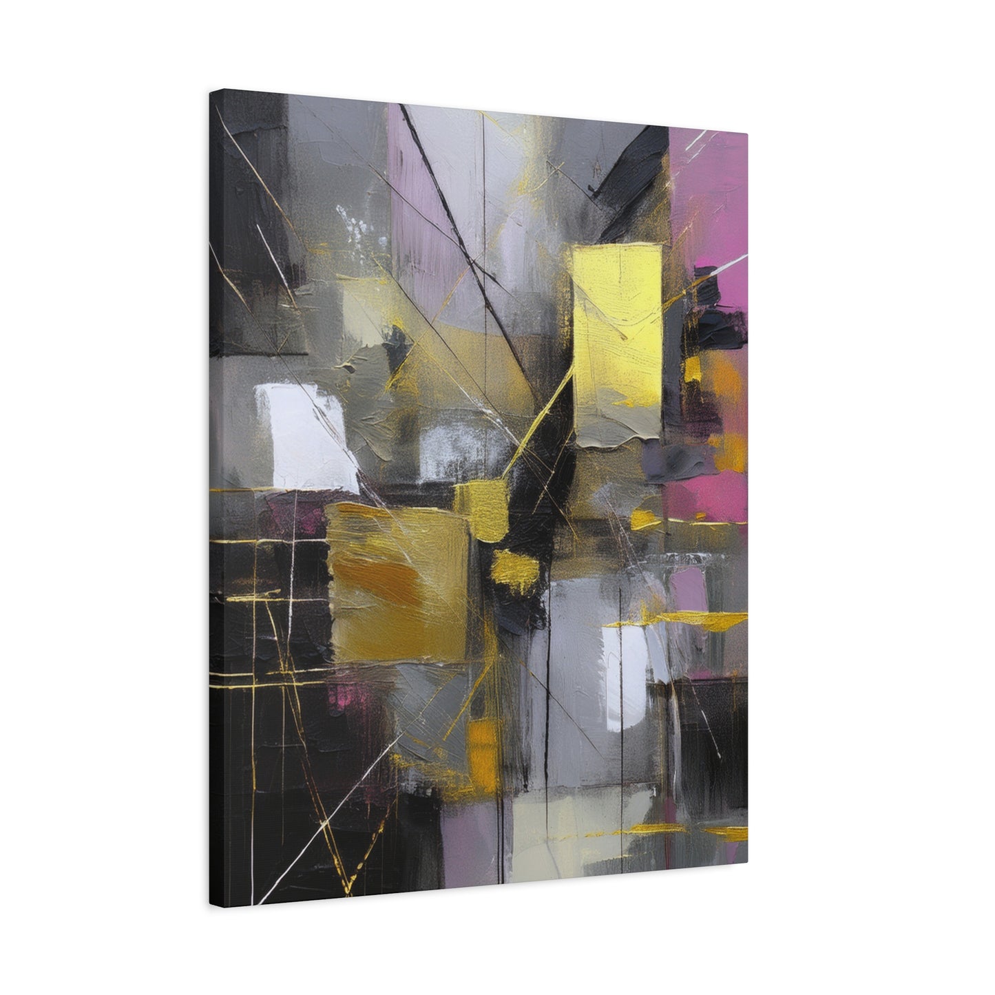Abstract Oil Painting Print Canvas 20x24,20x30,24x30 24x32,24x36,30x40 32x48,36x48,40x60 Pine-Wood Inner Frame ABS-214