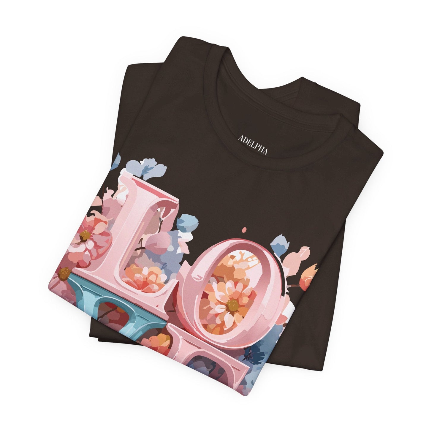 Valentine Graphic Tee Unisex Vintage Inspired Art Design Shirt Adelpha Premium Jersey Short Sleeve