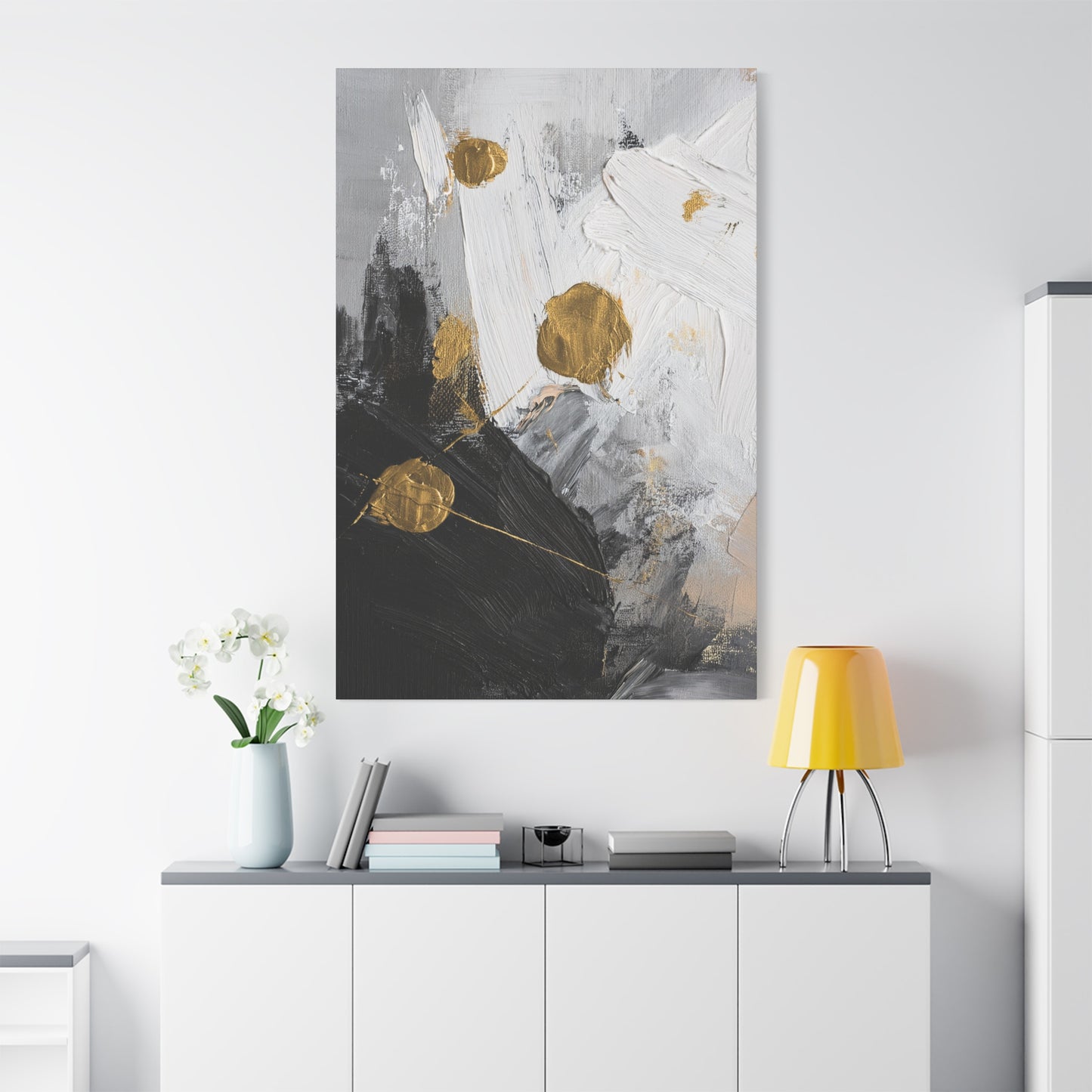 Abstract Oil Painting Print Canvas 20x24,20x30,24x30 24x32,24x36,30x40 32x48,36x48,40x60 Pine-Wood Inner Frame ABS-65