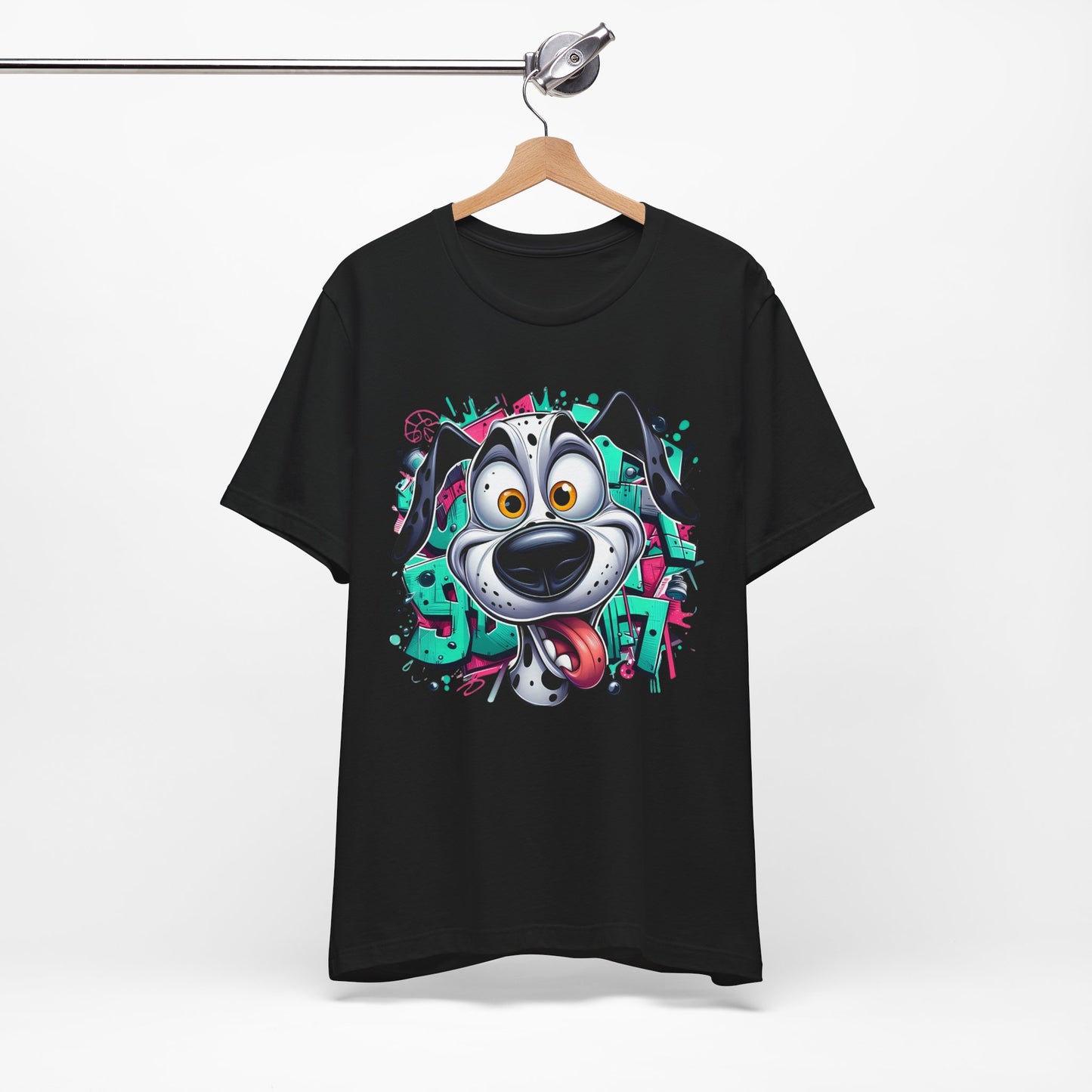 Viki Animal Tees, Dog Tee Shirt, Funny Dog T-Shirt, Art Design Top, Funny Animal T-Shirt, Graphic Tee