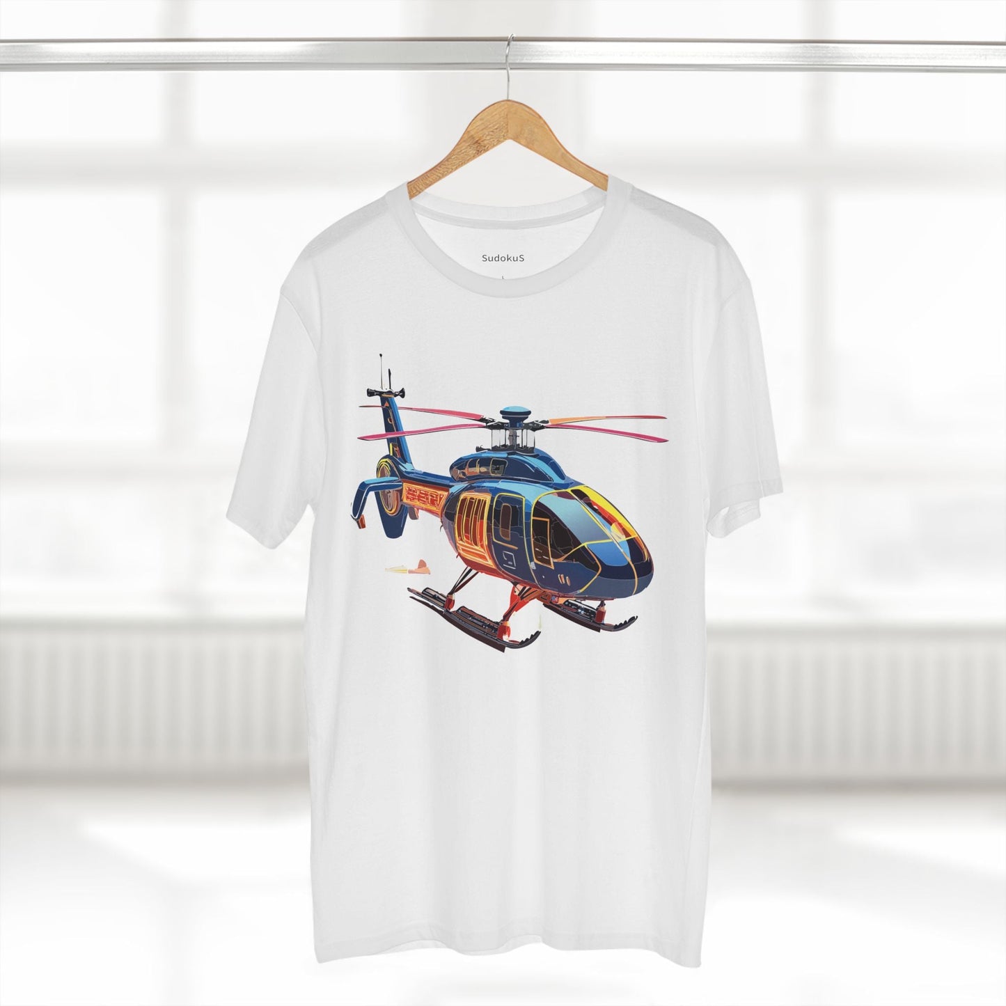 Chopper Graphic Unisex 100 Cotton Staple Tee 8
