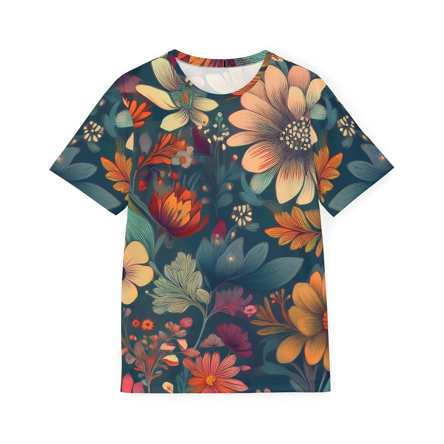 Unisex Floral Shirt, Floral Tee Shirt