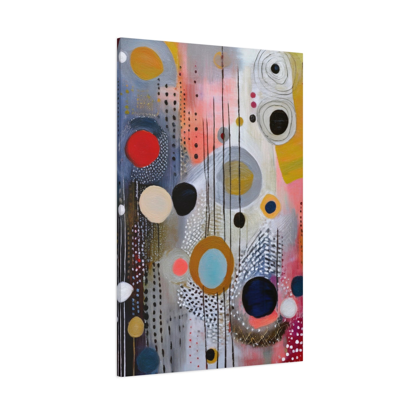 Abstract Oil Painting Print Canvas 20x24,20x30,24x30 24x32,24x36,30x40 32x48,36x48,40x60 Pine-Wood Inner Frame ABS-109