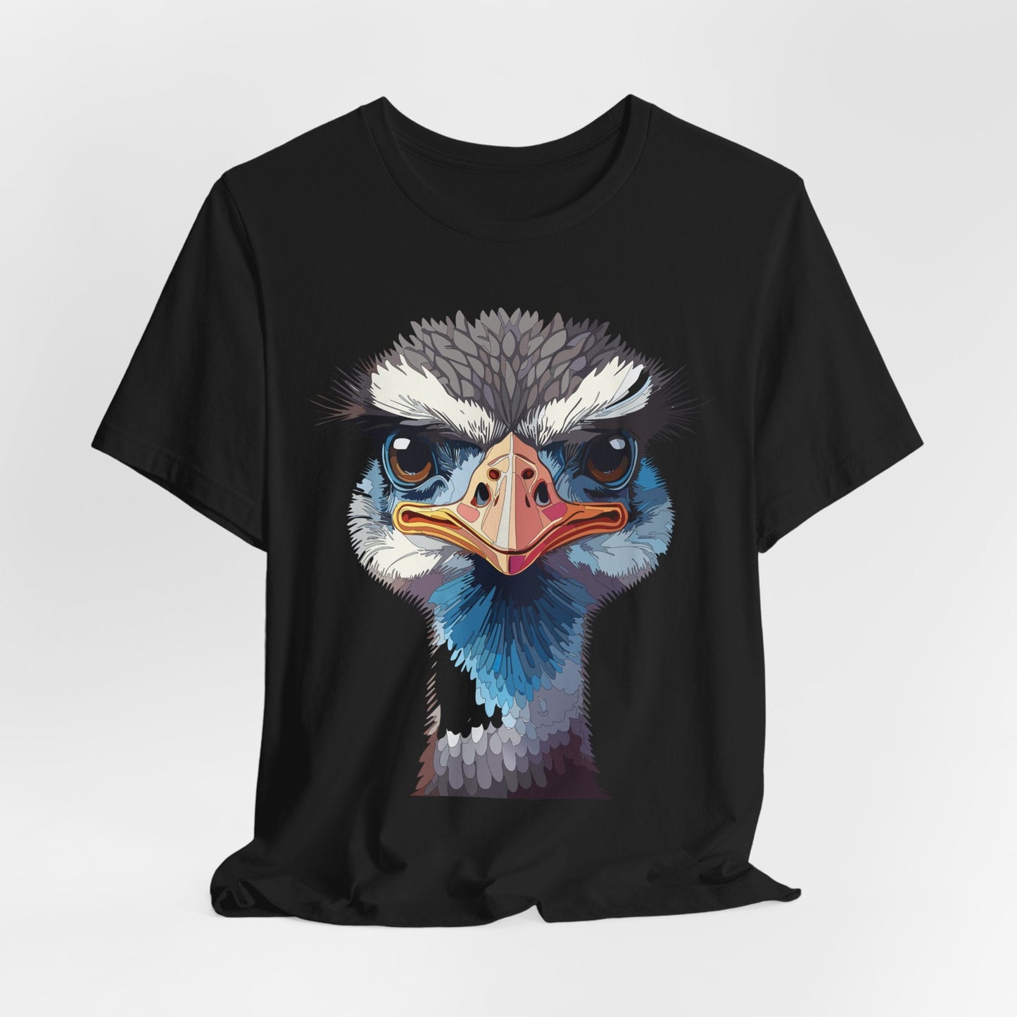 Unisex Animal Tee Shirt With Wildlife Art Design For Men And Women Gildan Softstyle 64000