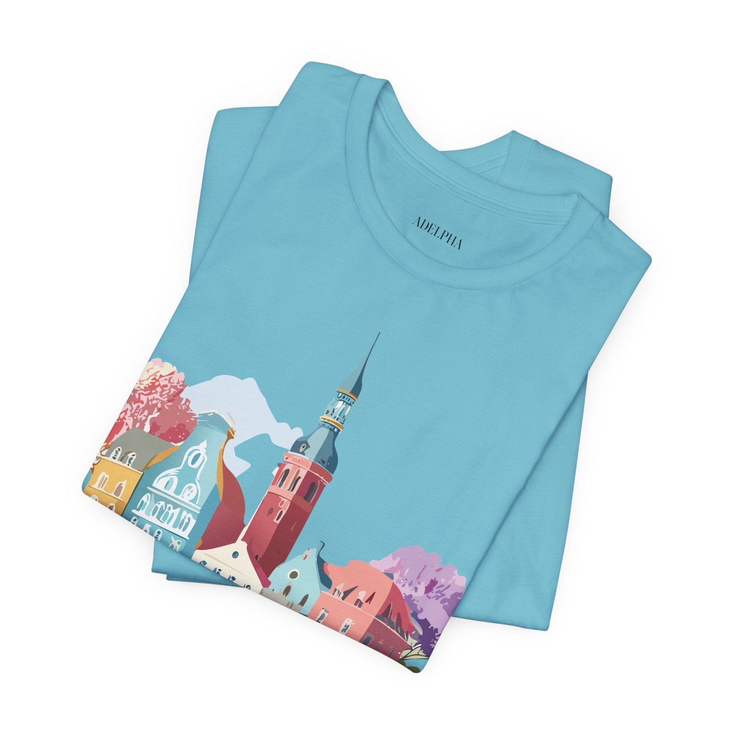 Germany Tourist Shirt Unisex Graphic Tee With Vintage Adelpha Artwork Short Sleeve