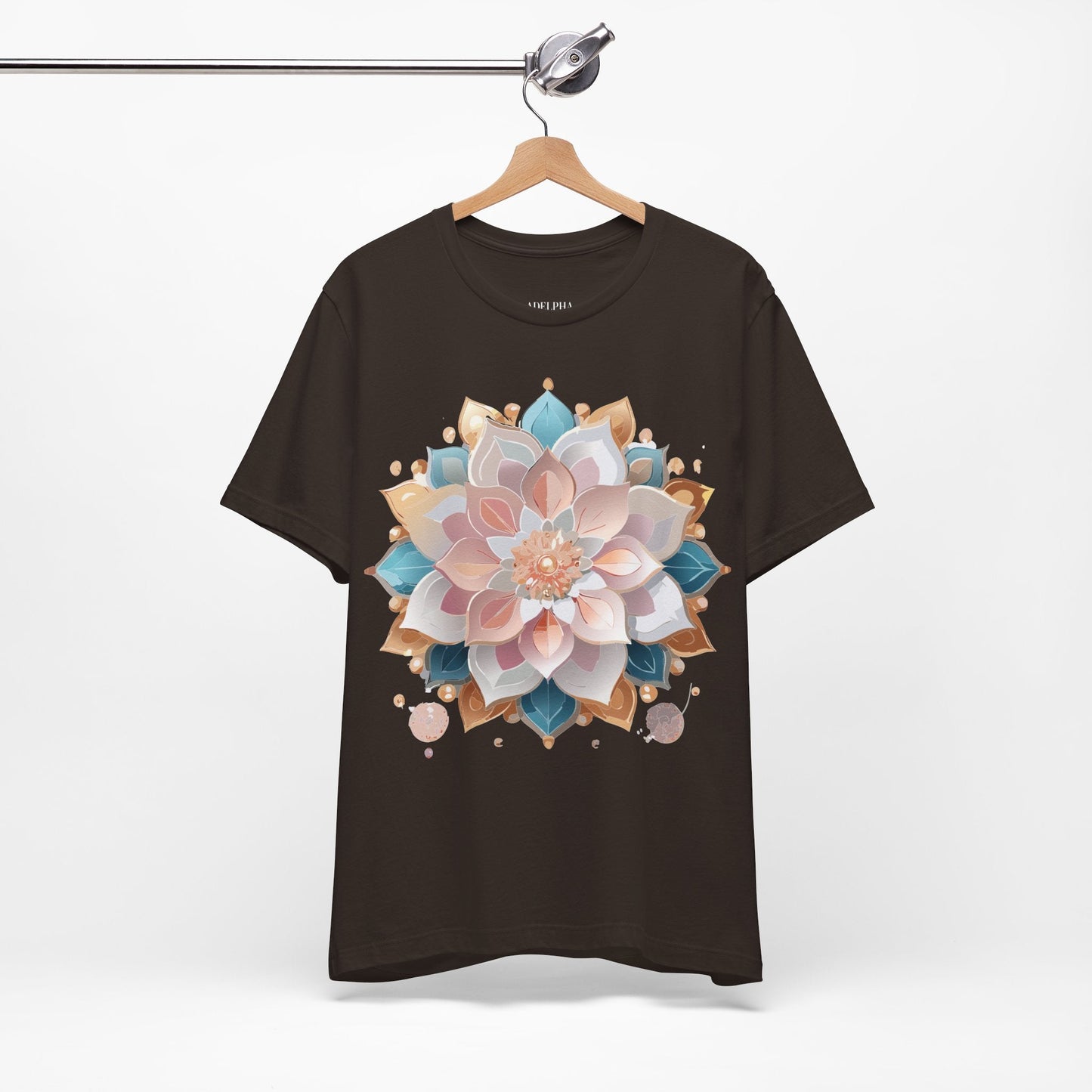 Adelpha Mandala Graphic Tee Unisex Jersey Short Sleeve Vintage Inspired Artwork Edition