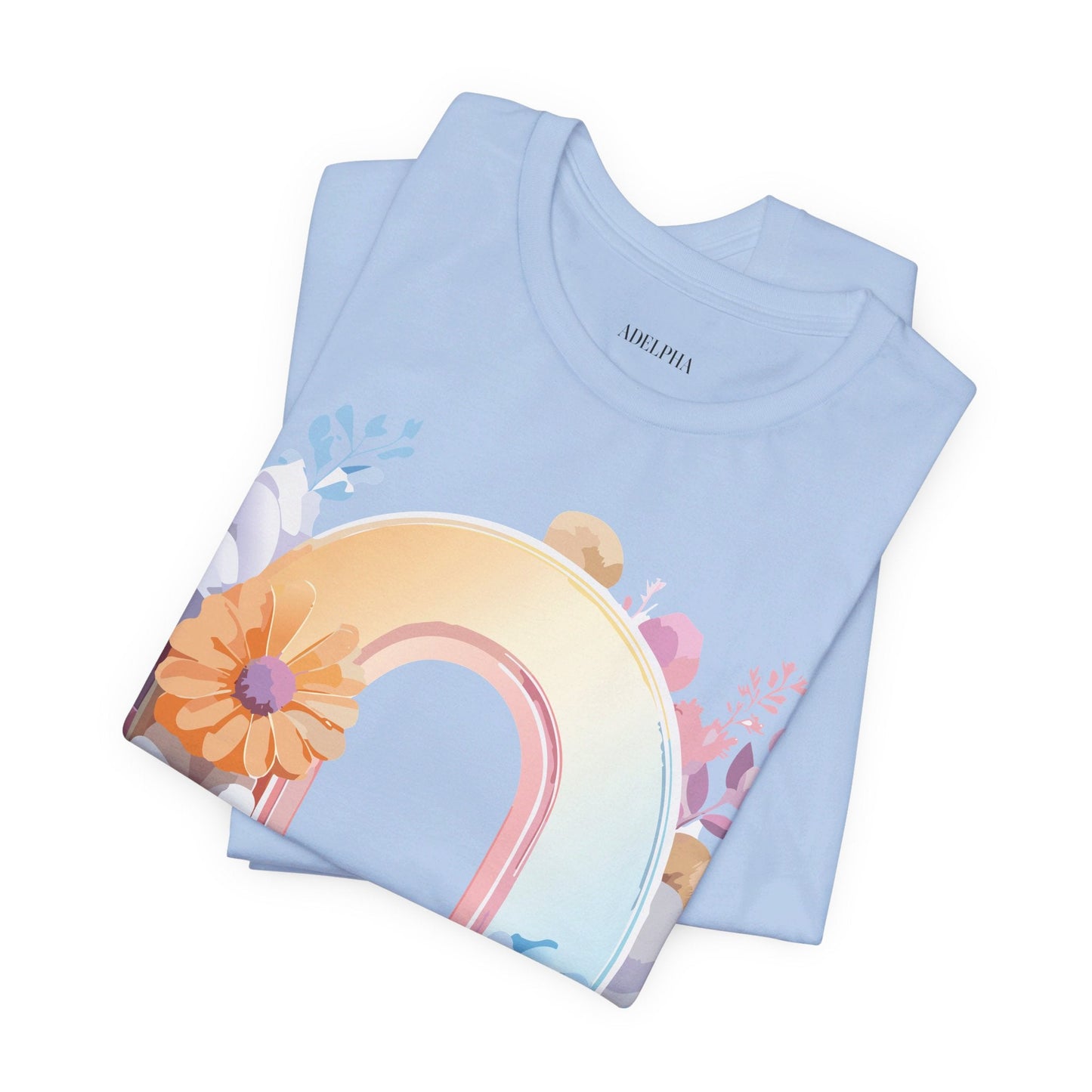 Letter O Graphic Tee Unisex Shirt Adelpha Vintage Inspired Art Design Short Sleeve