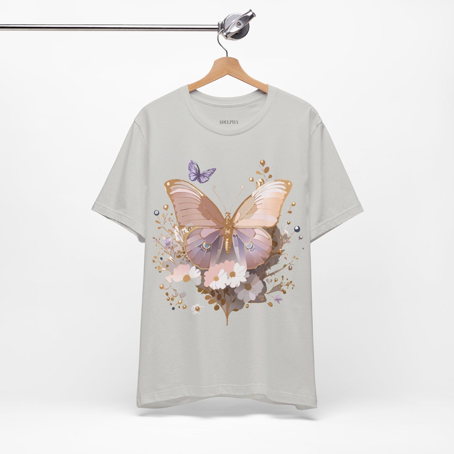 Adelpha Graphic Tee Unisex Jersey Short Sleeve Vintage Inspired Art Design Tee