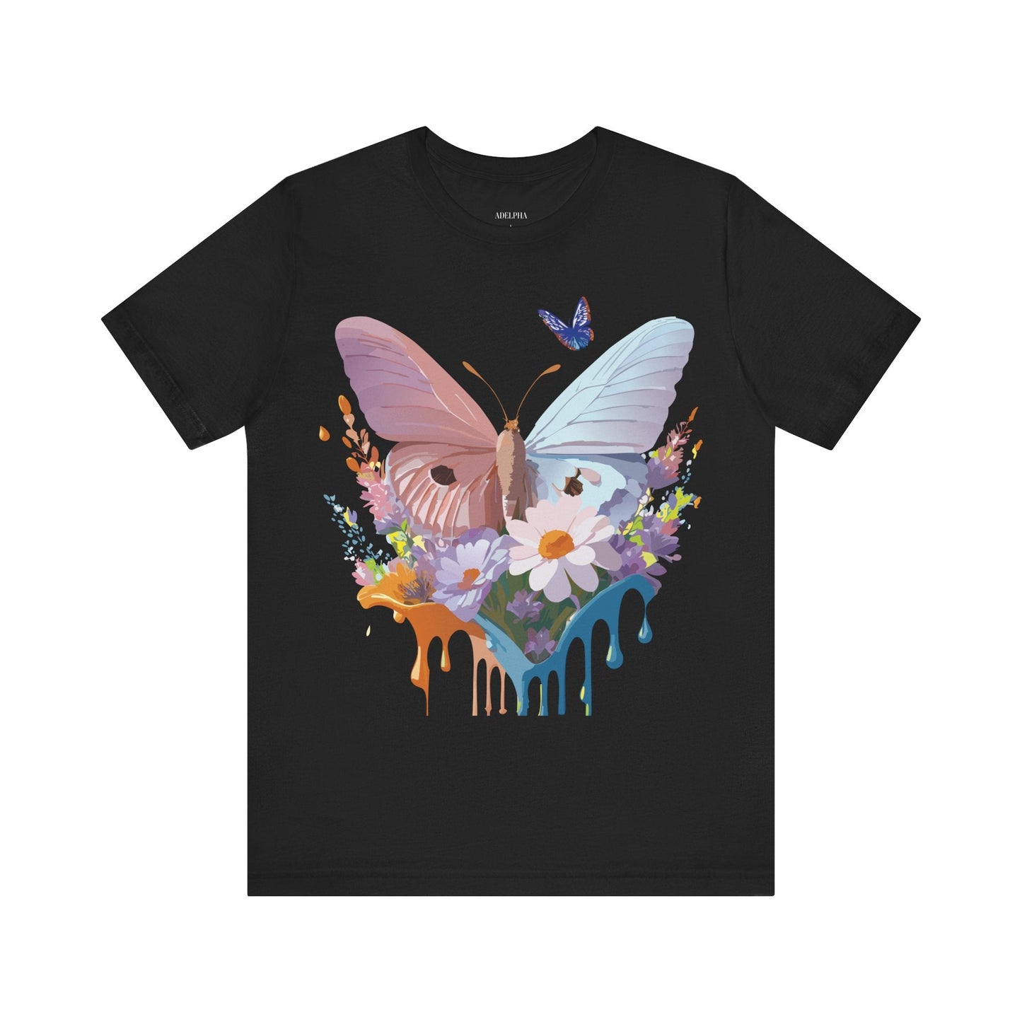 Butterfly Graphic Tee Unisex Jersey Short Sleeve Artwork By Adelpha