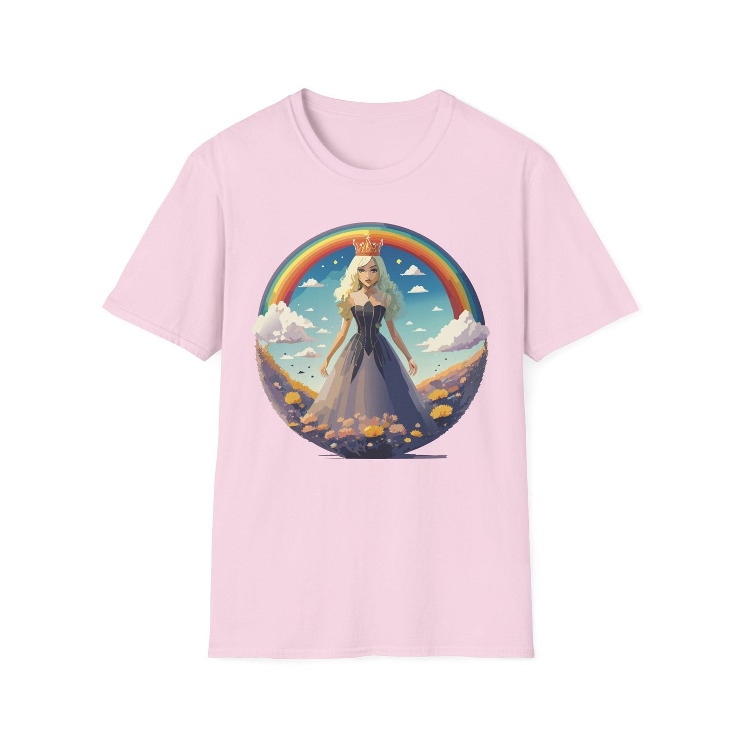 Womens Graphic T Shirt Art Design Tee 100 Percent Cotton Short Sleeve Softstyle Unisex