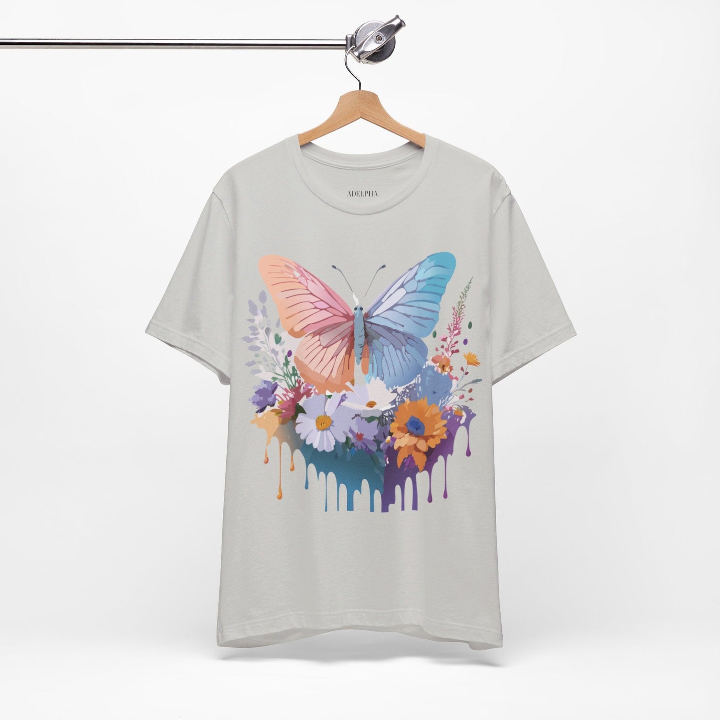 Butterfly Graphic T Shirt Unisex Adelpha Artwork Tee Vintage Style