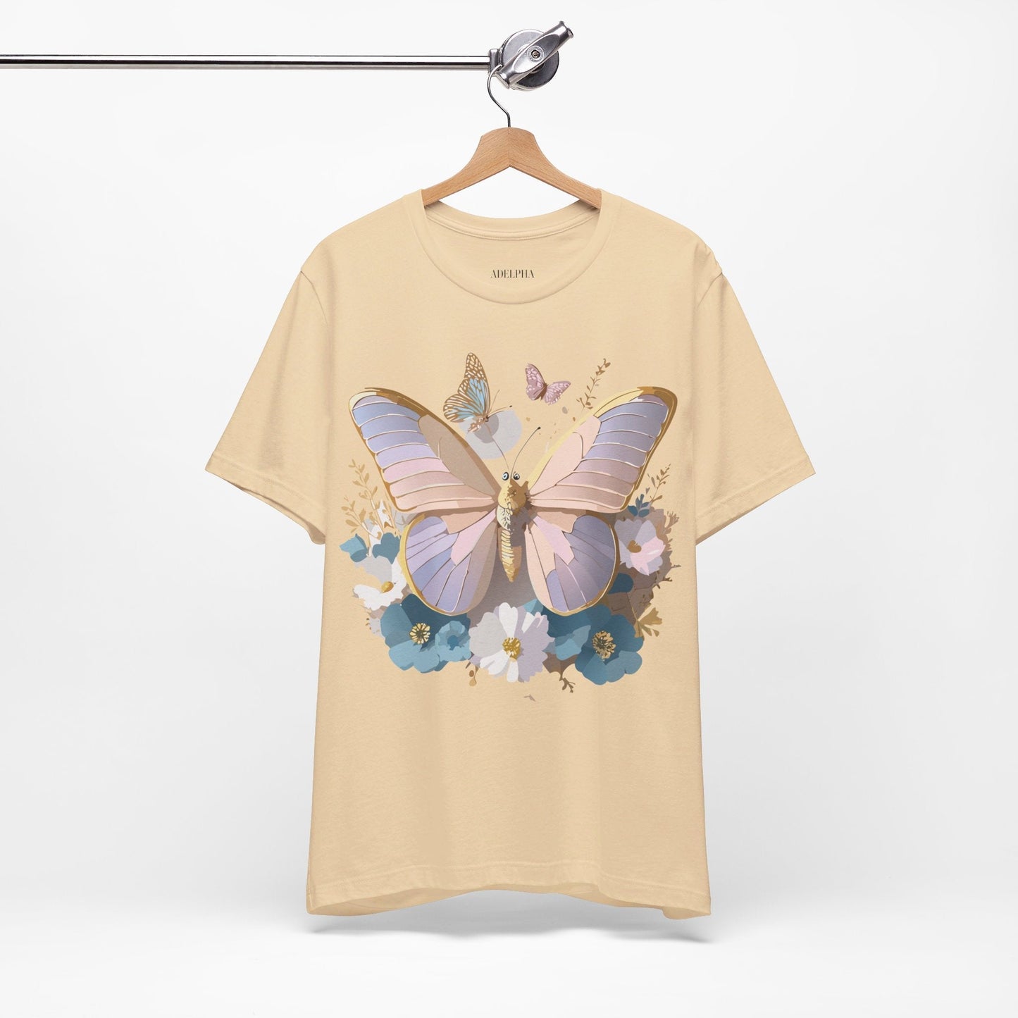 Adelpha Graphic Butterfly Shirt Unisex Jersey Short Sleeve Tee