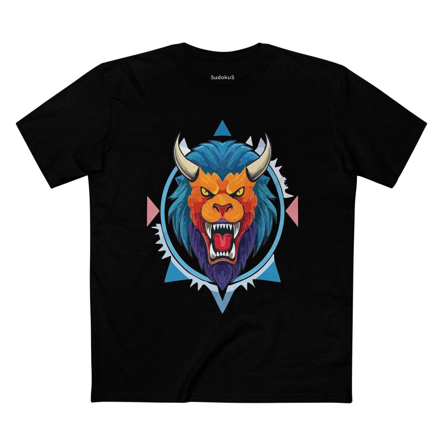 Cartoon Monsters Graphic Unisex 100 Cotton Staple Tee 20