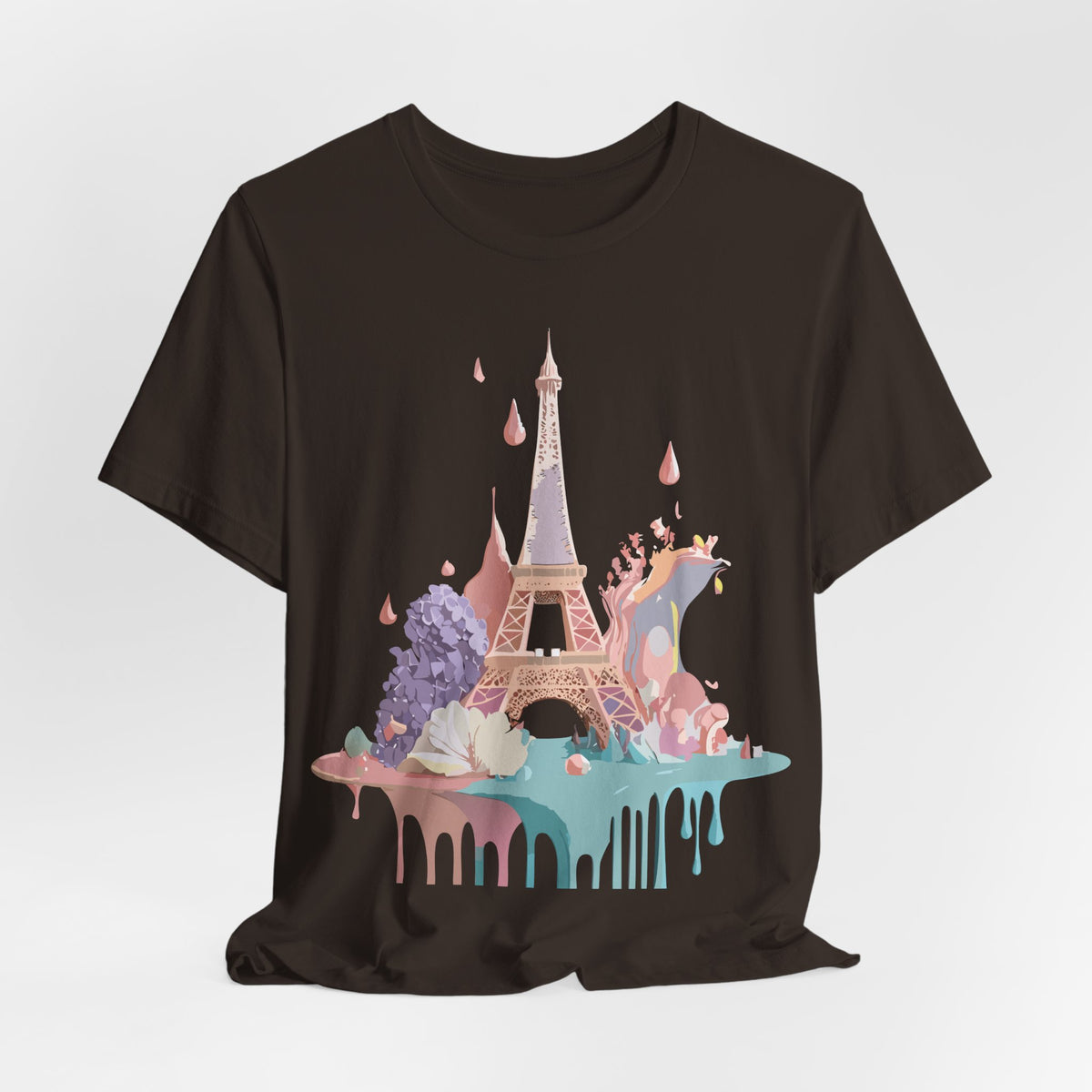 Unisex Cotton Bella+Canvas Tee with Paris