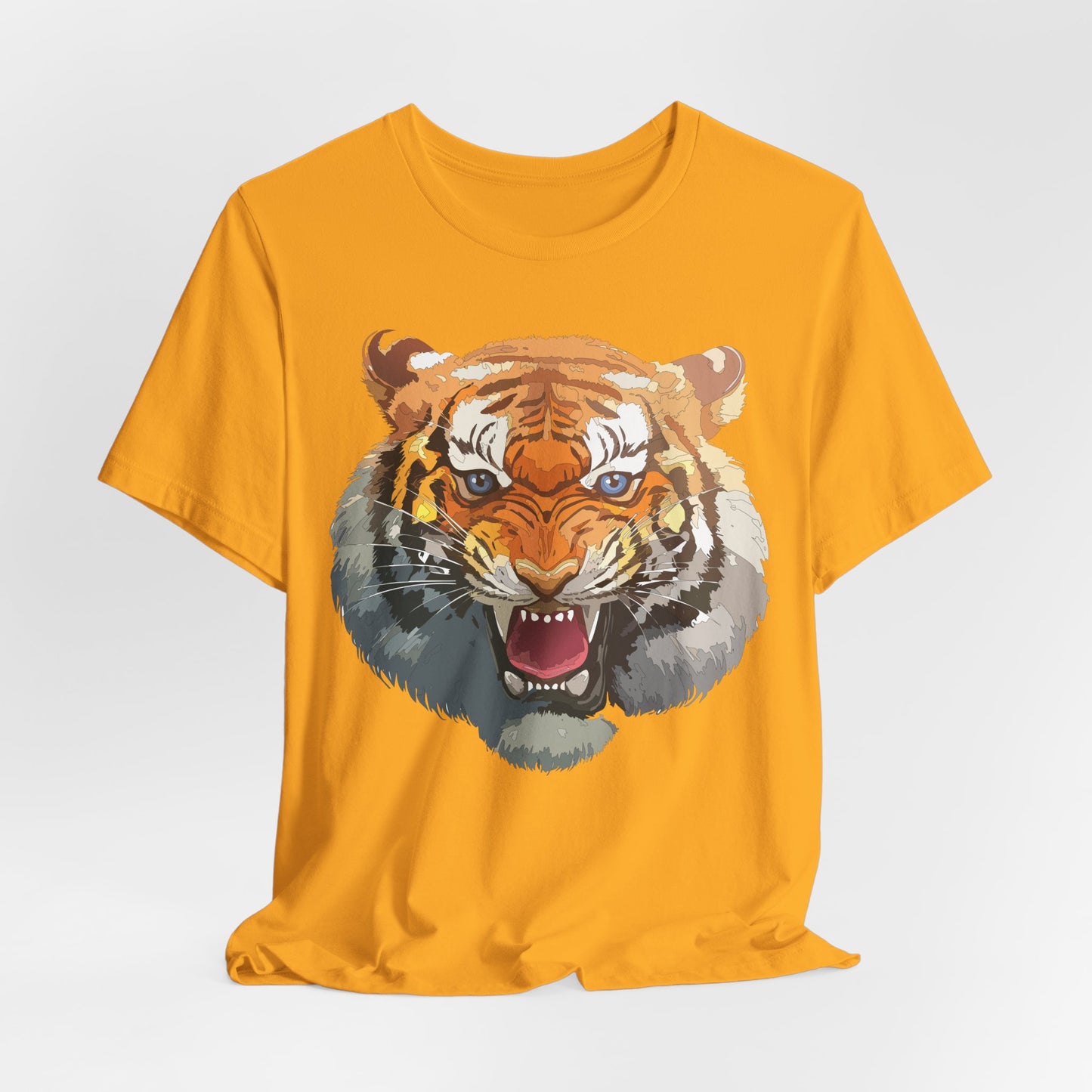Tiger Shirt, Animal Shirt, T-Shirt with Tiger, Art Design Tee, Animal Tees, Safari T-Shirt, Graphic Design Tee 14