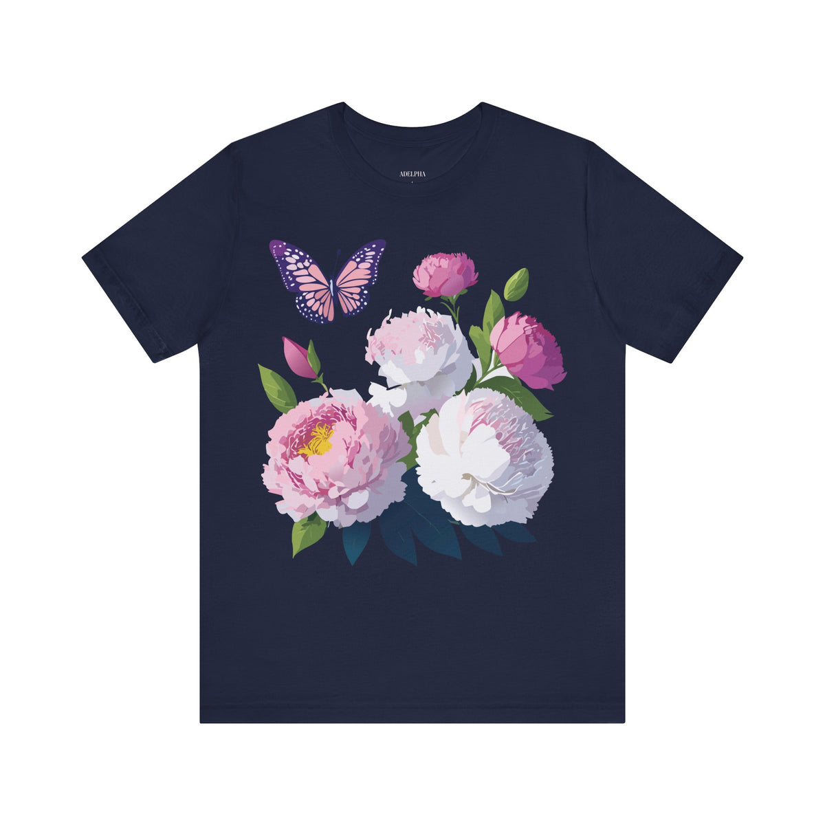 Floral Graphic Tee Shirt - Bella+Canvas Unisex 100 Cotton 40