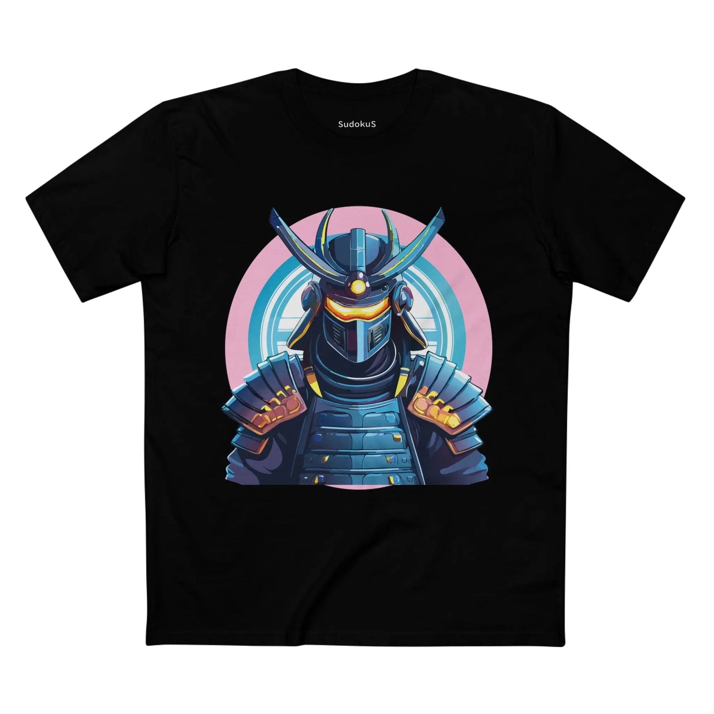 Samurai Graphic Unisex 100 Cotton Staple Tee 18