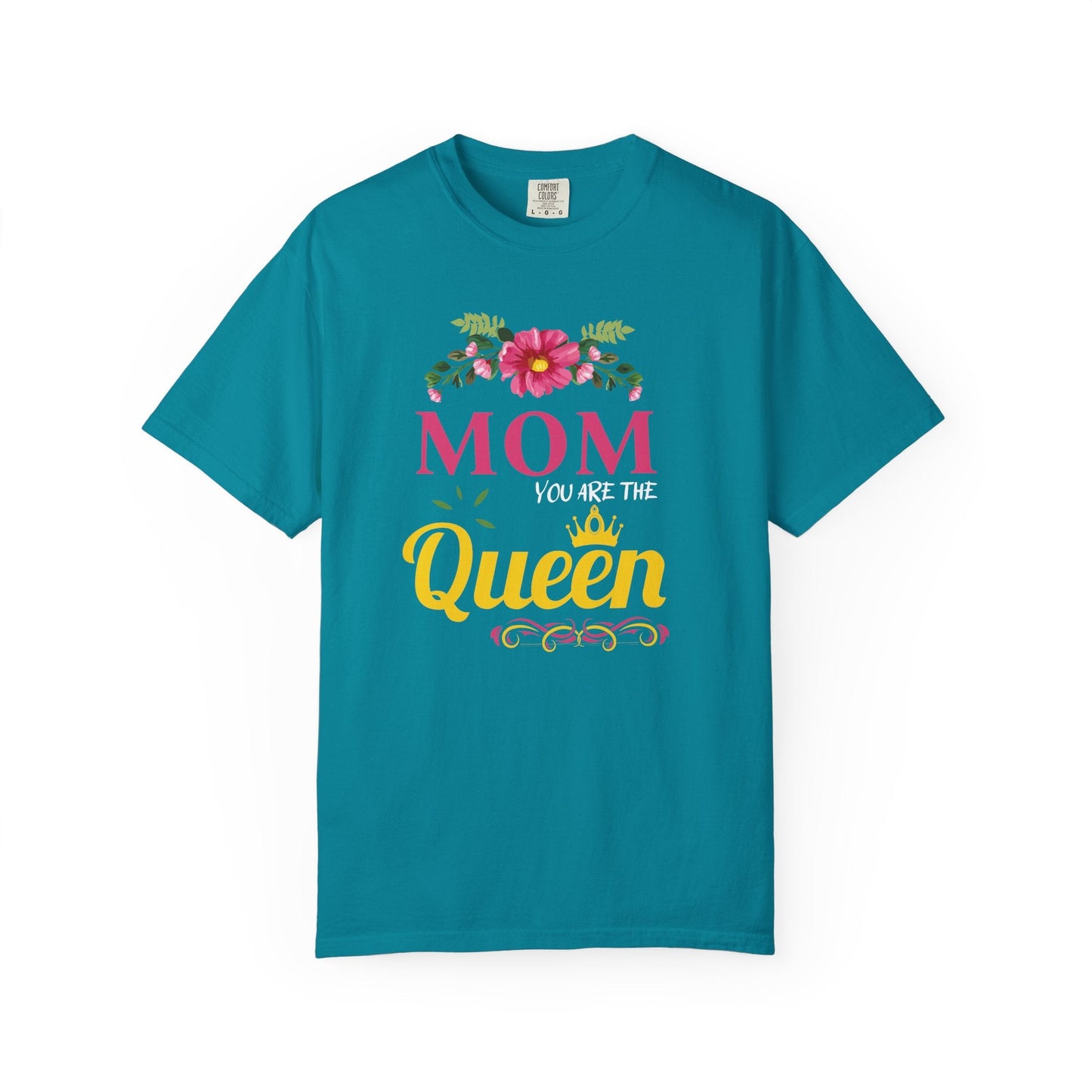 Mom T-shirt Mother's Day Mama Tee Unisex Comfort Colors Garment-Dyed Cotton h13