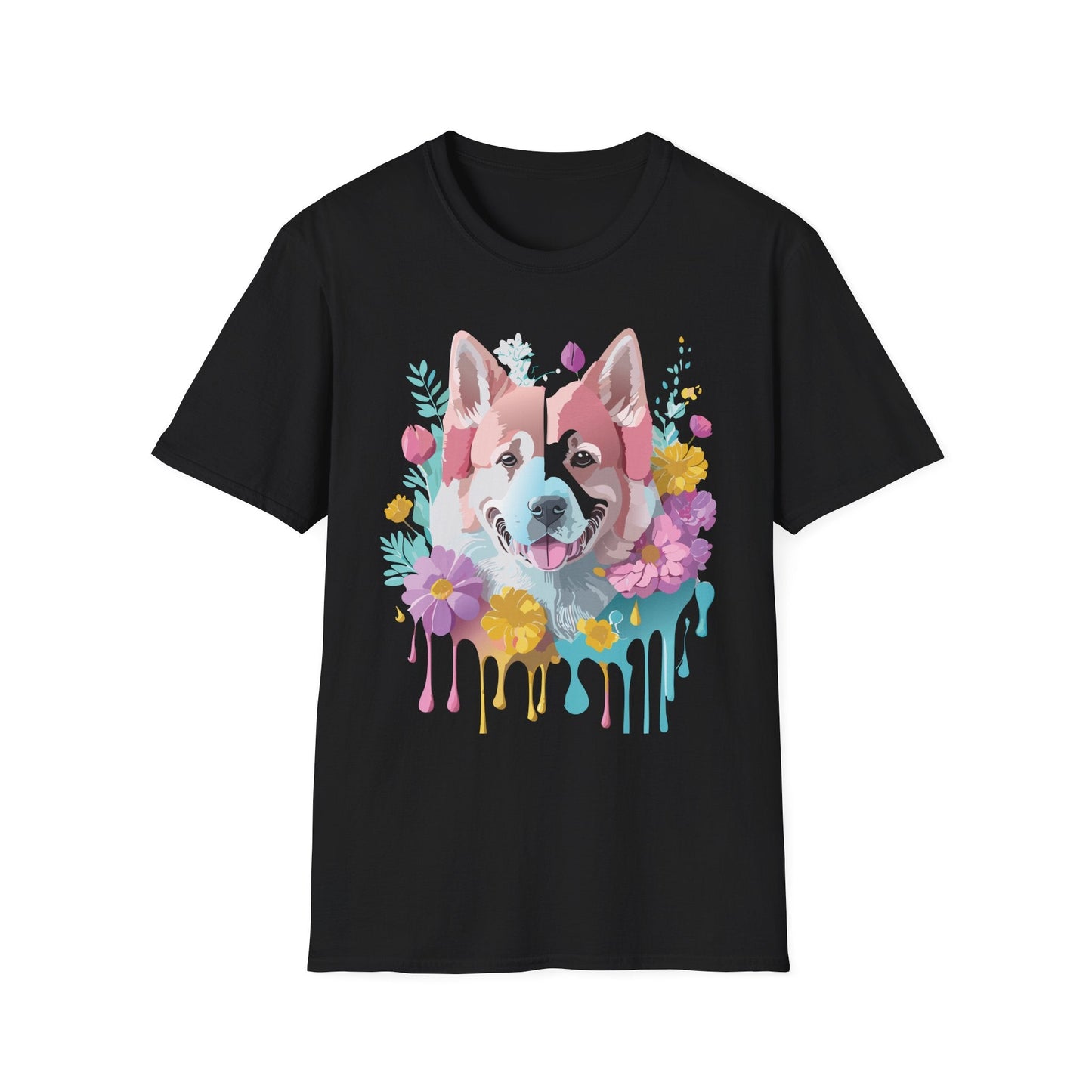 Dog Shirt Unisex Tee Softstyle Cotton Comfort for Animal Lovers