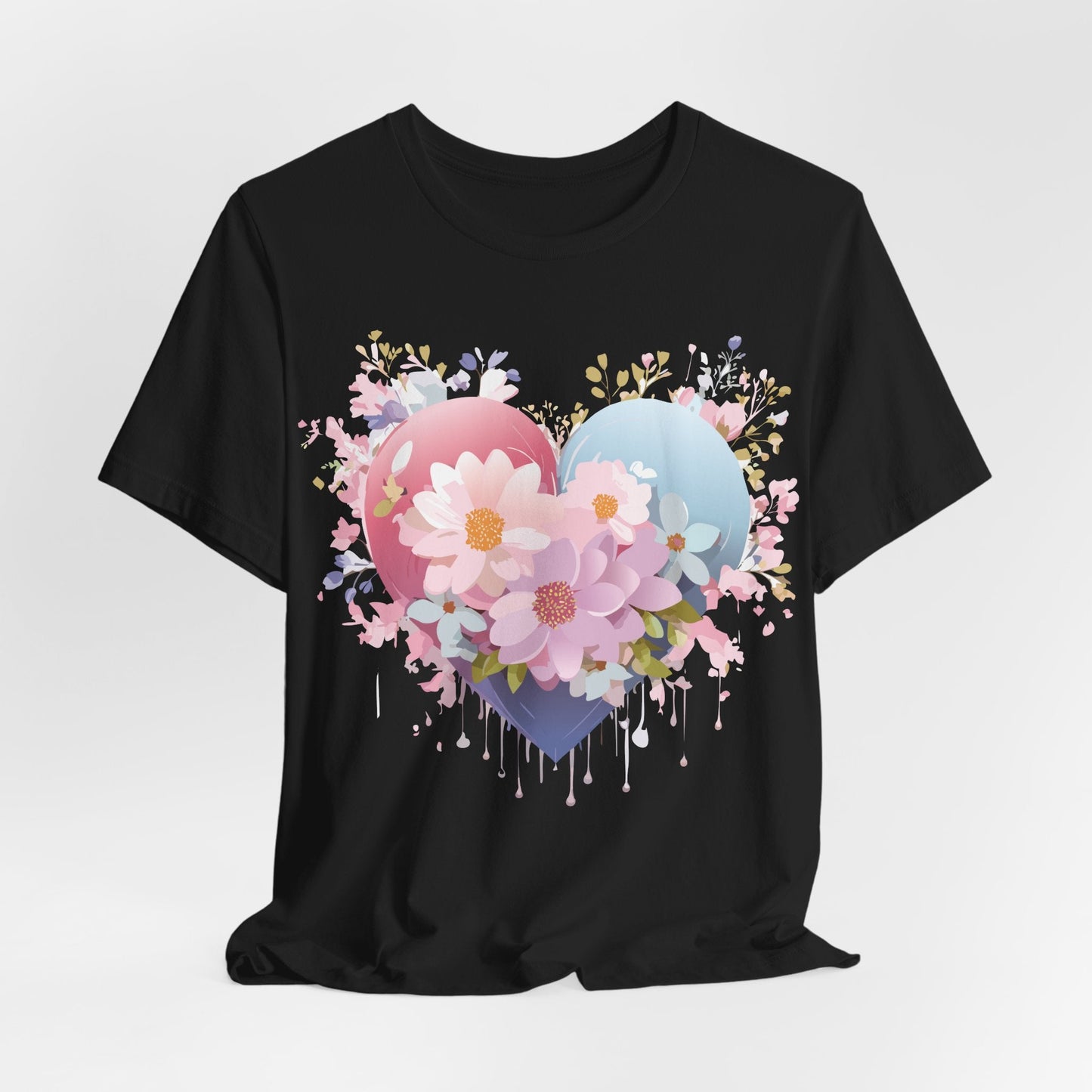 Valentine Graphic Tee Unisex Short Sleeve Vintage Inspired Artwork From Adelpha Premium Design