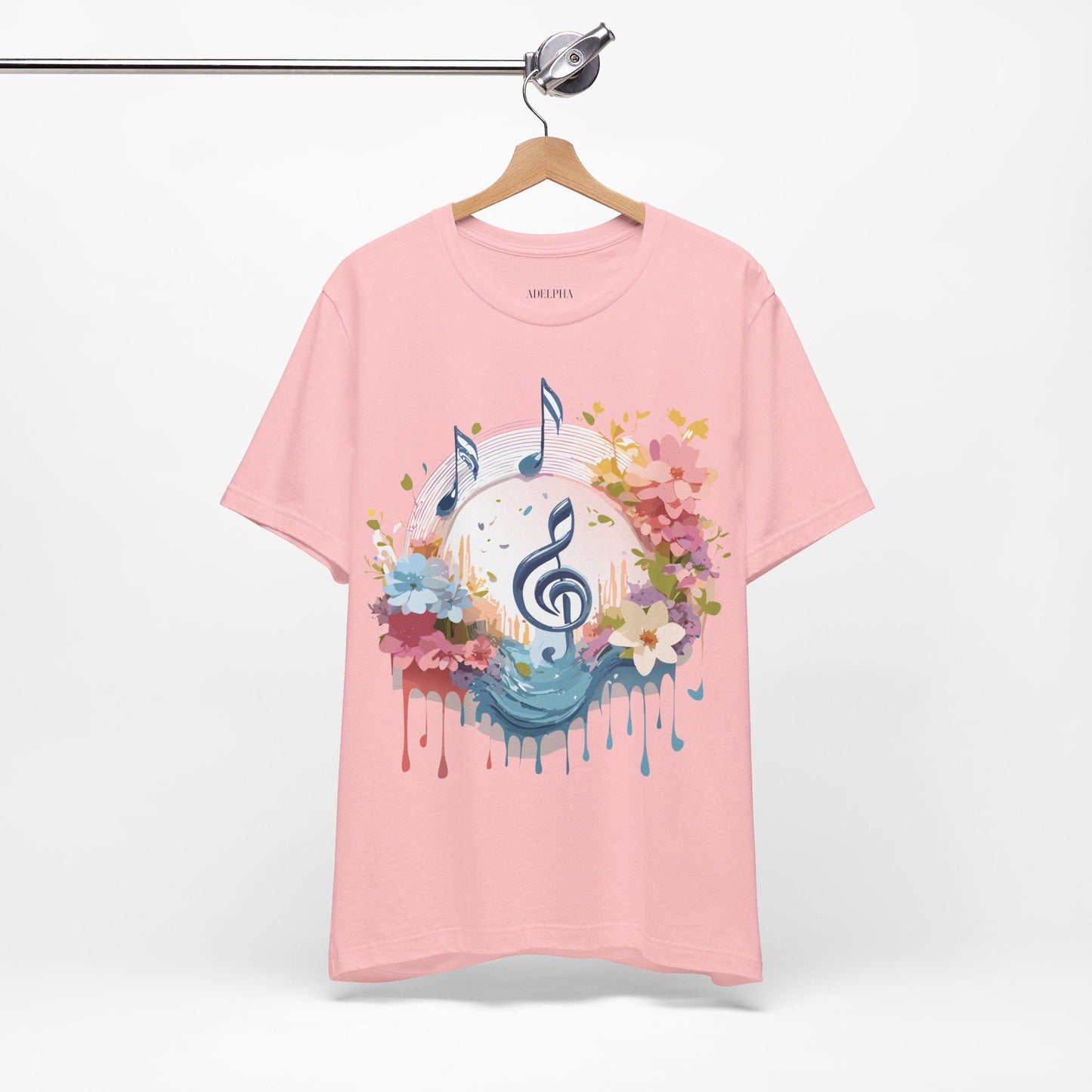 Adelpha Graphic T Shirt Unisex Music T Shirt With Vintage Artwork Premium Jersey Short Sleeve