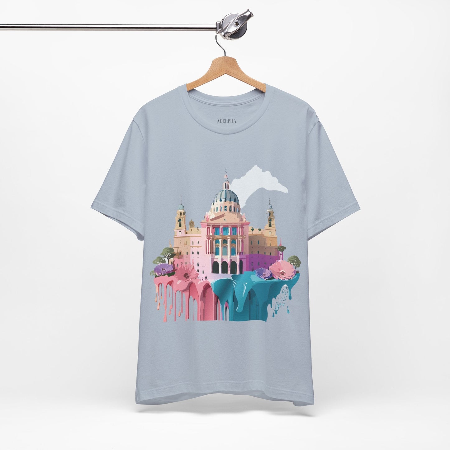 Madrid Tourist Shirt Graphic Tee Unisex Vintage Inspired Adelpha Art Design Tee Collection