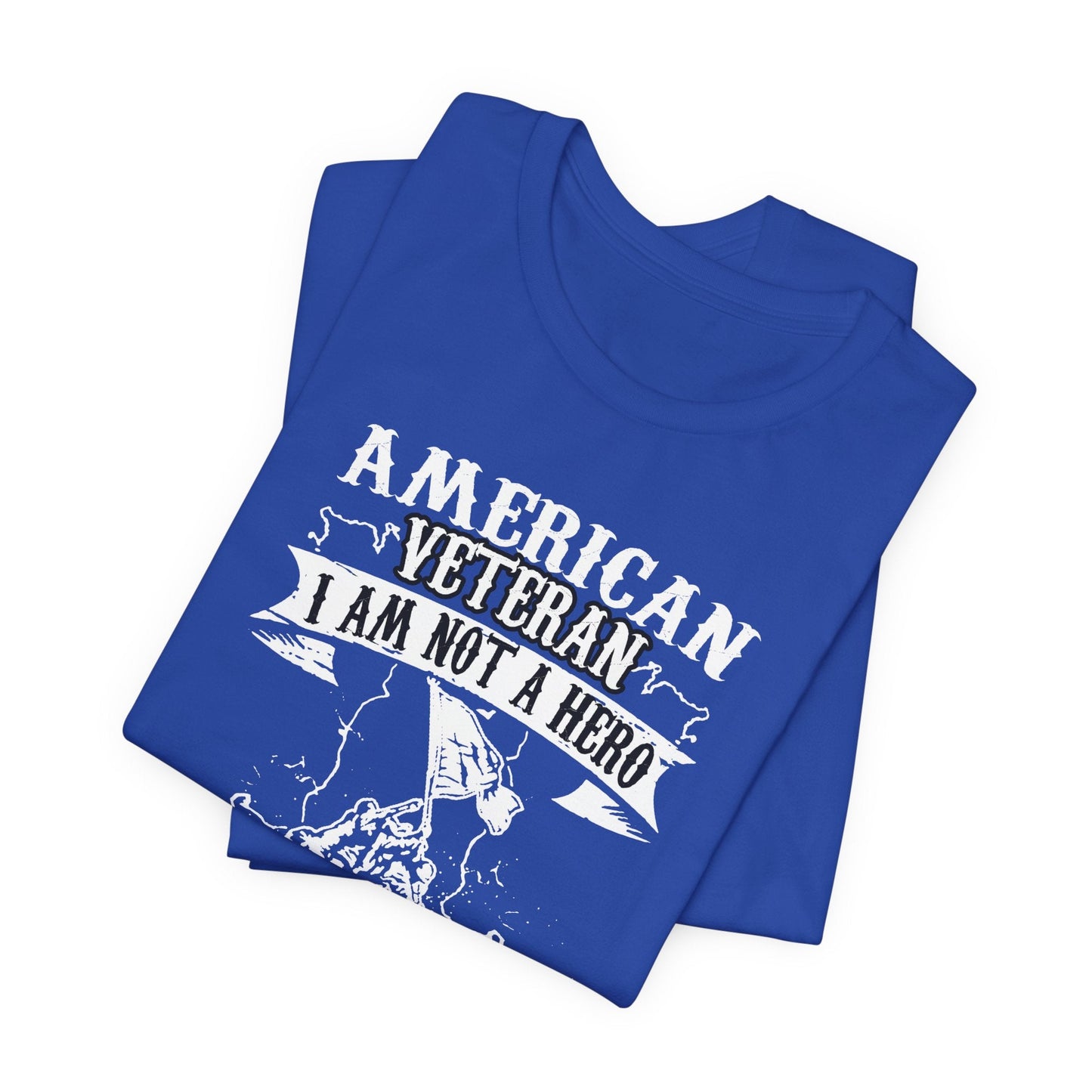 Army Veteran Patriotic Graphic Design Unisex Cotton T-Shirt v53
