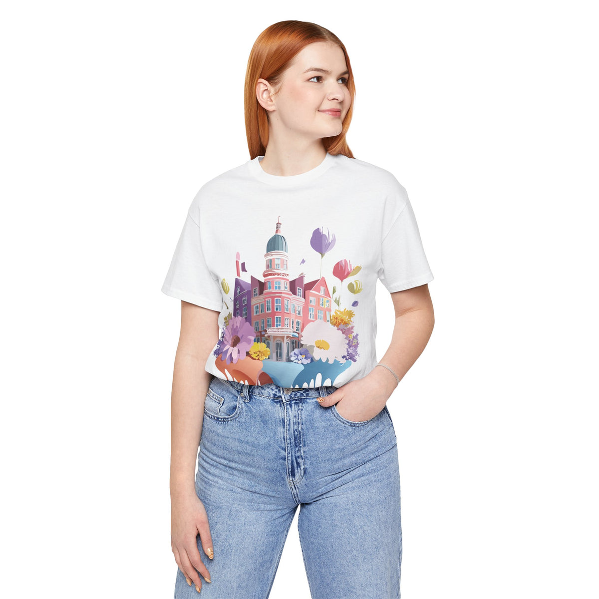 Unisex Cotton Bella+Canvas Tee with Amsterdam
