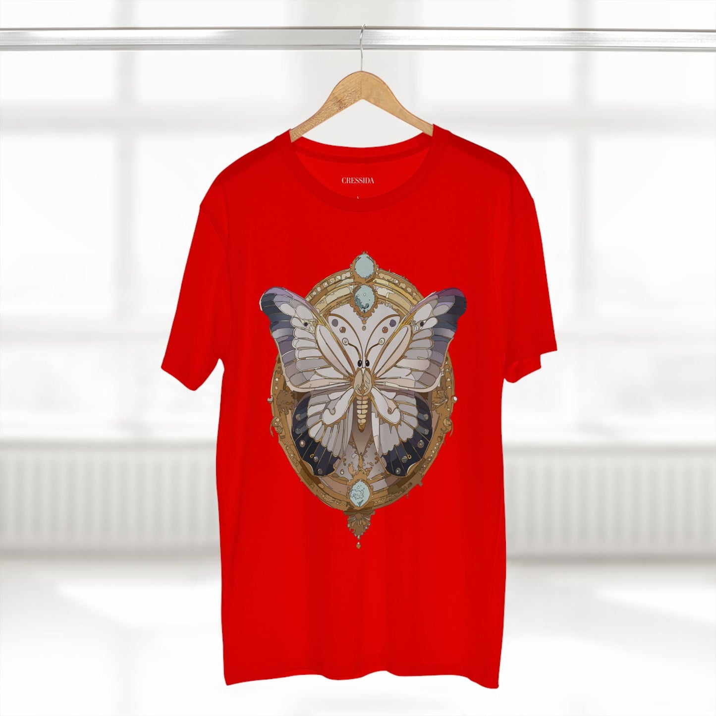 Butterfly Graphic Design Unisex 100 Cotton Tee 5