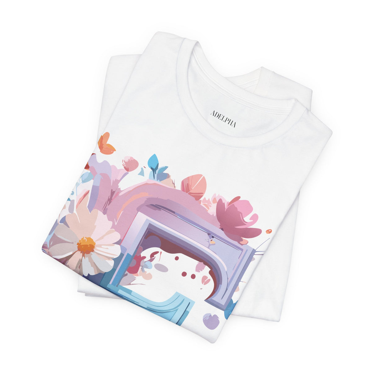Letter F Graphic Unisex Cotton Bella+Canvas Tee with Art Letter Design