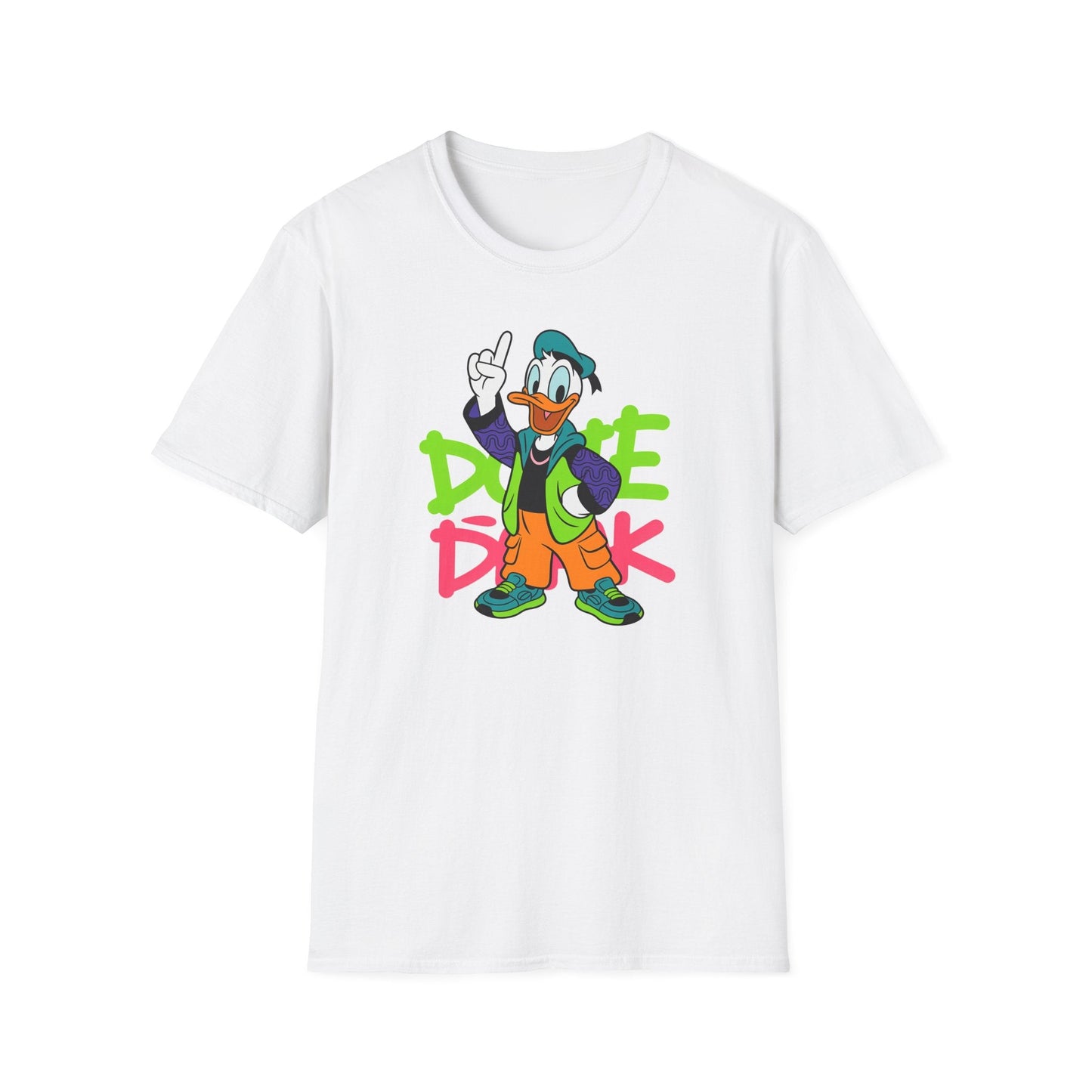 Unisex Cartoon T Shirt Animation Graphic Tee Funny Animals Softstyle 100 Percent Ring Spun Cotton
