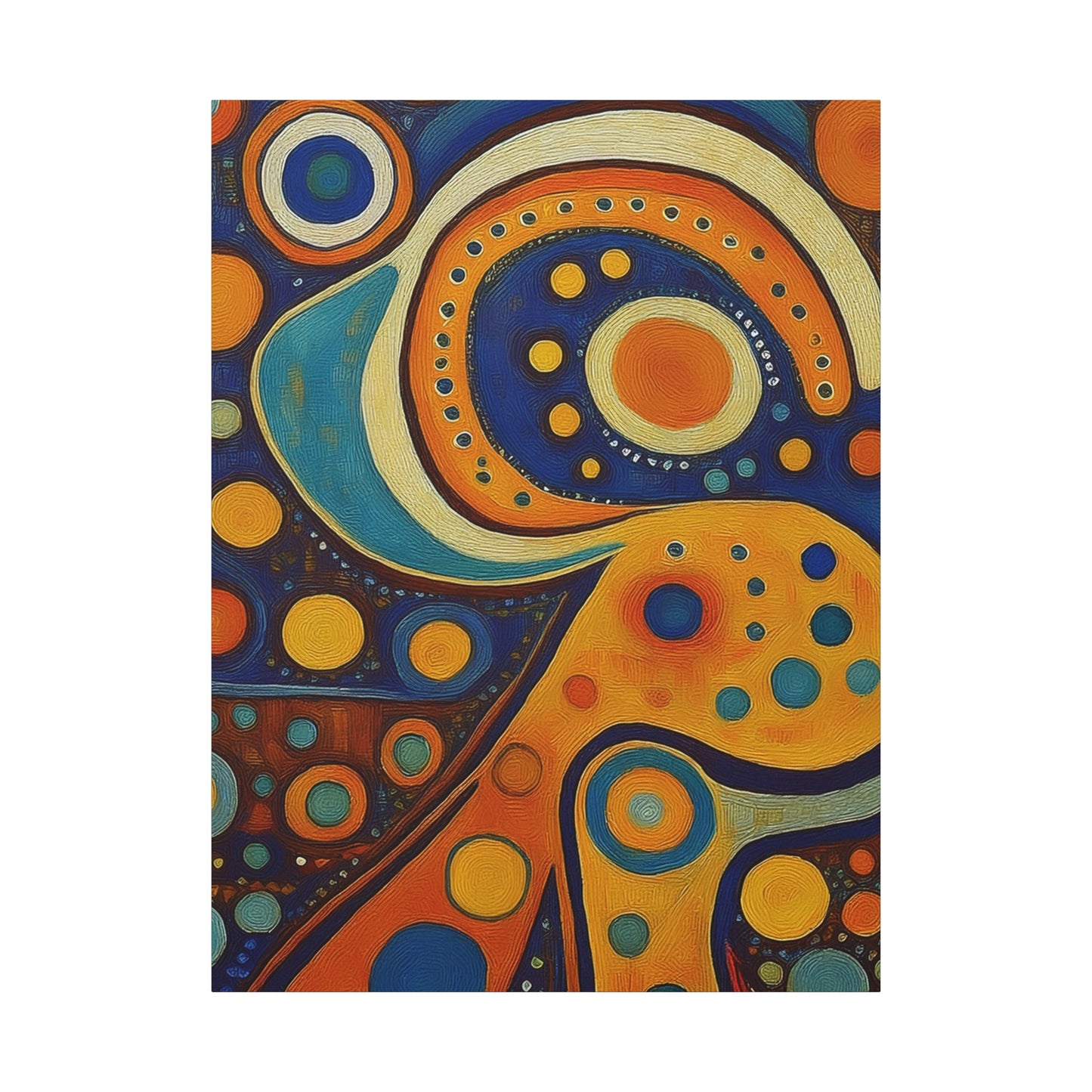 Abstract Oil Painting Print Canvas 20x24,20x30,24x30 24x32,24x36,30x40 32x48,36x48,40x60 Pine-Wood Inner Frame ABS-110