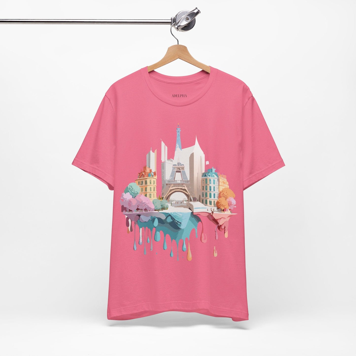 Adelpha Paris Graphic Tee Unisex Jersey Short Sleeve Vintage Inspired Artwork Collection