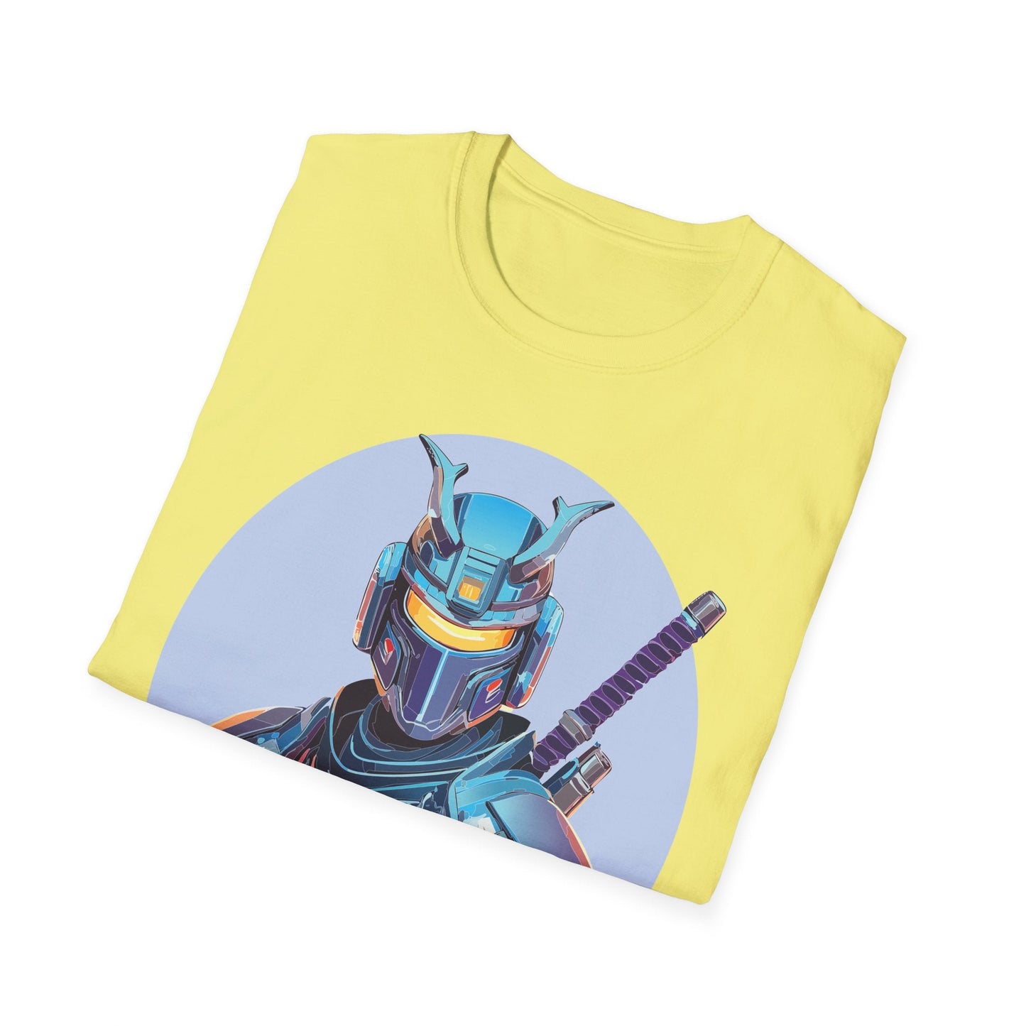 Samurai Shirt Unisex Softstyle Tee 64000 Gildan 100 Percent Ring Spun Cotton Comfort Fit